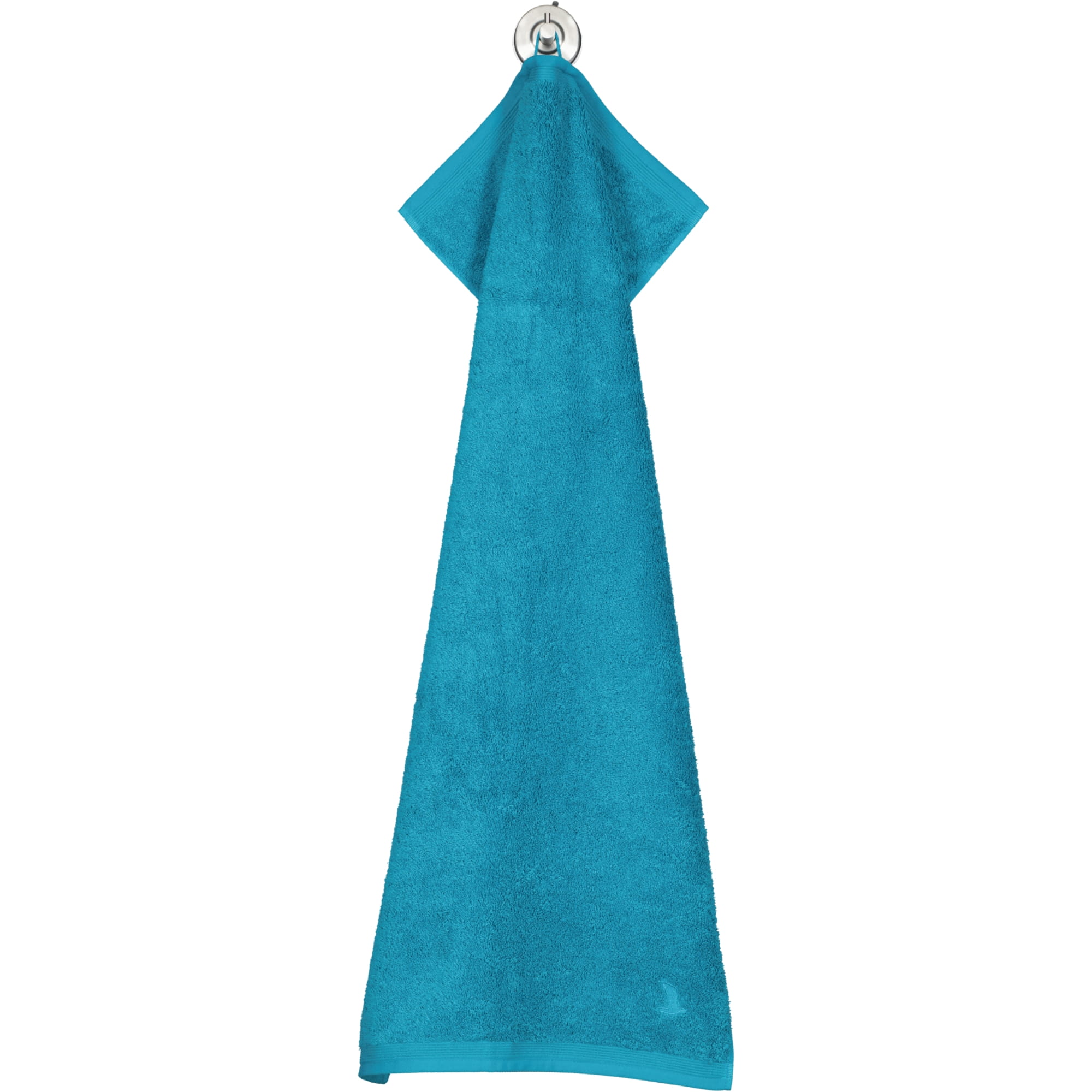 Möve - Superwuschel - Farbe: lagoon - 458 (0-1725/8775) - Handtuch 50x100 cm