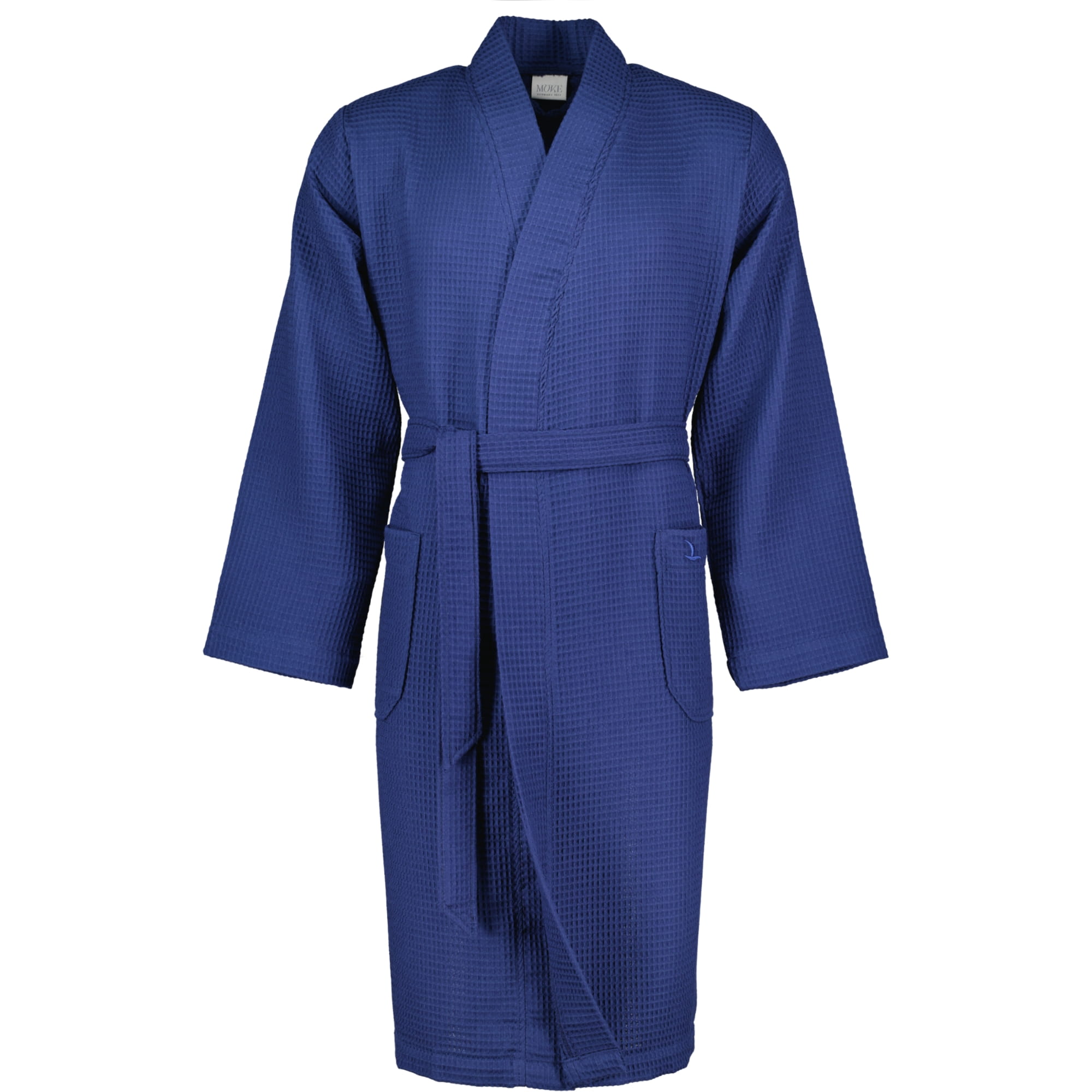 Möve Bademantel Kimono Homewear - Farbe: deep sea - 596 (2-7612/0663)