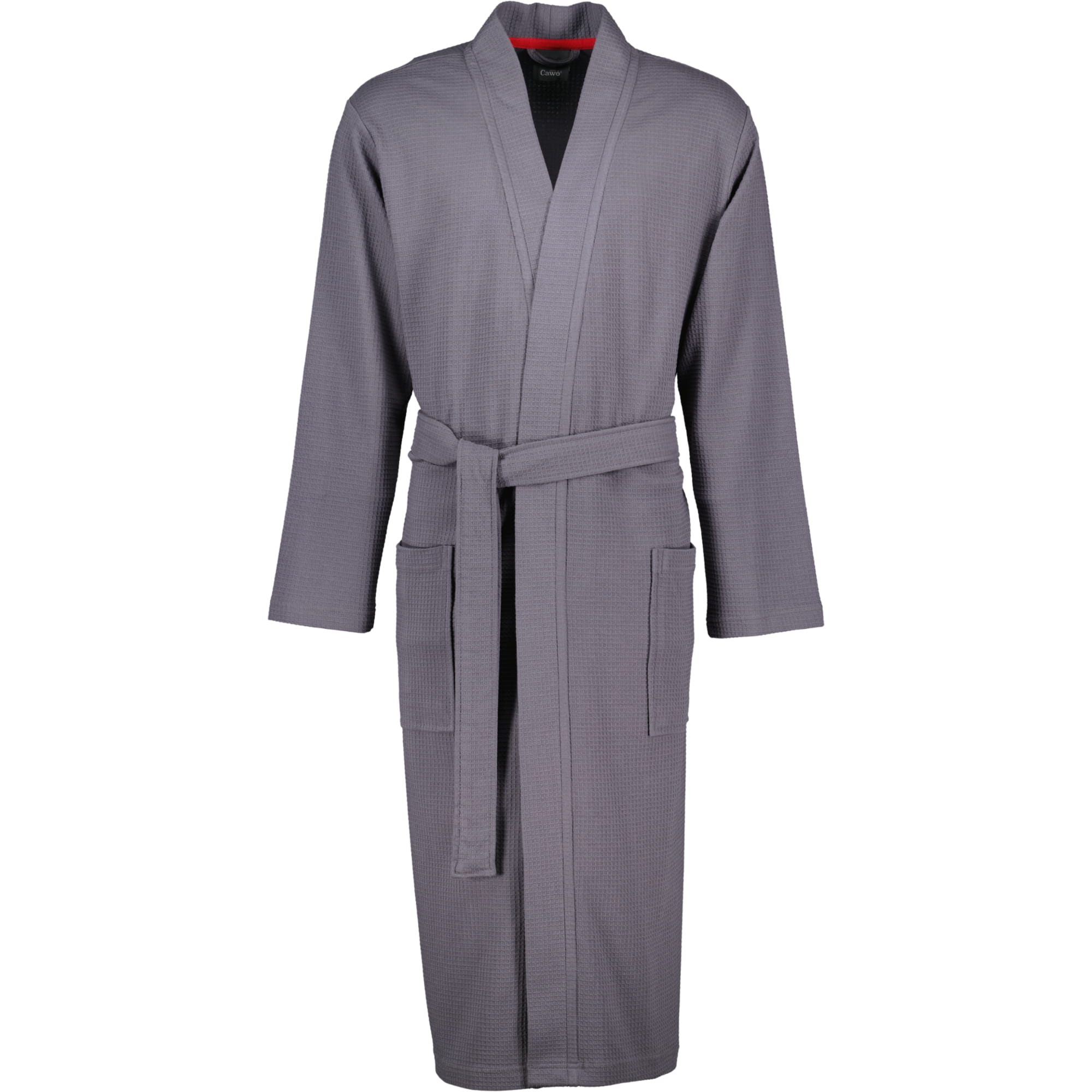 Cawö Home Bademäntel Herren Kimono 816 anthrazit - 72