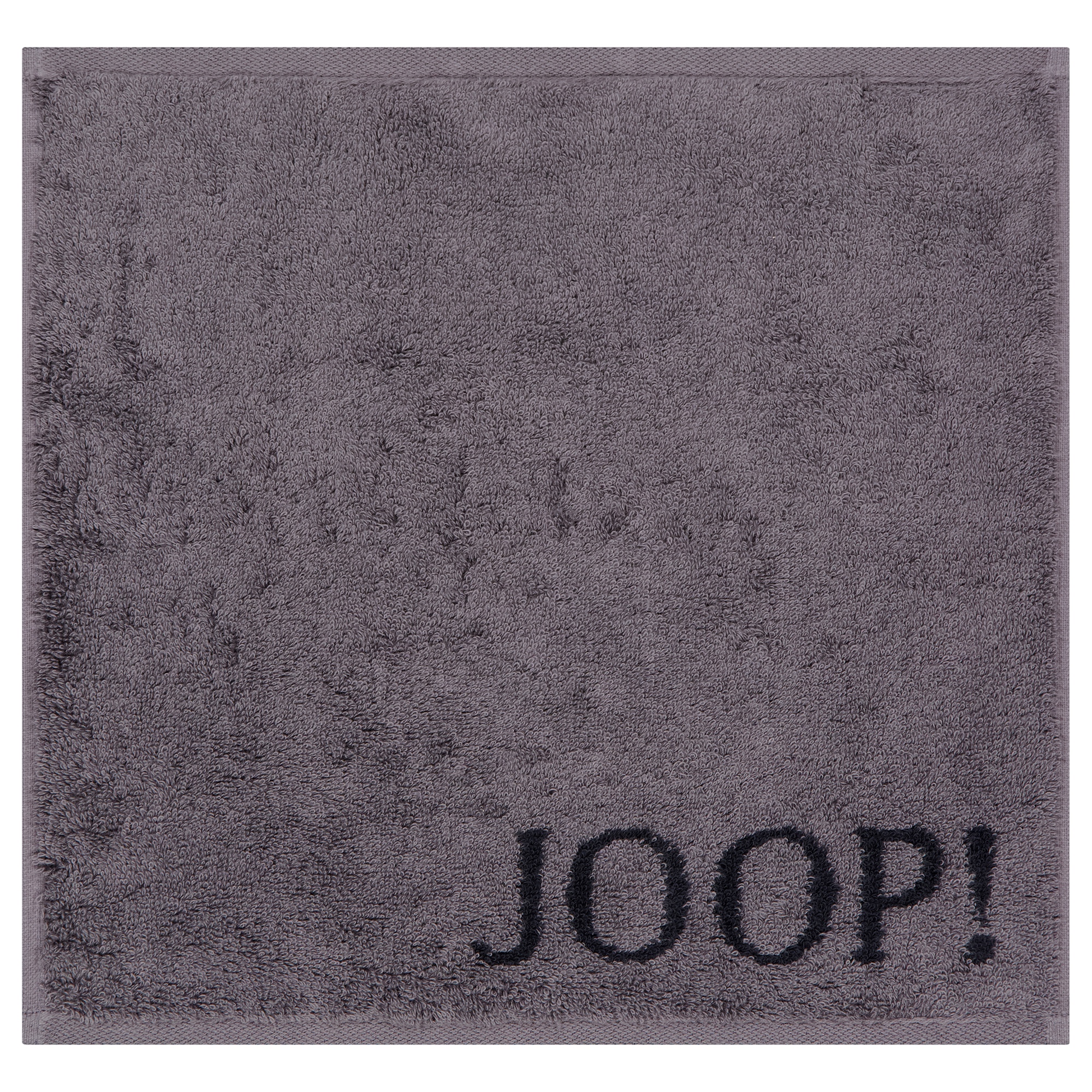 JOOP! Handtücher New Classic Doubleface 1720 Basalt - 79 - Seiflappen 30x30 cm