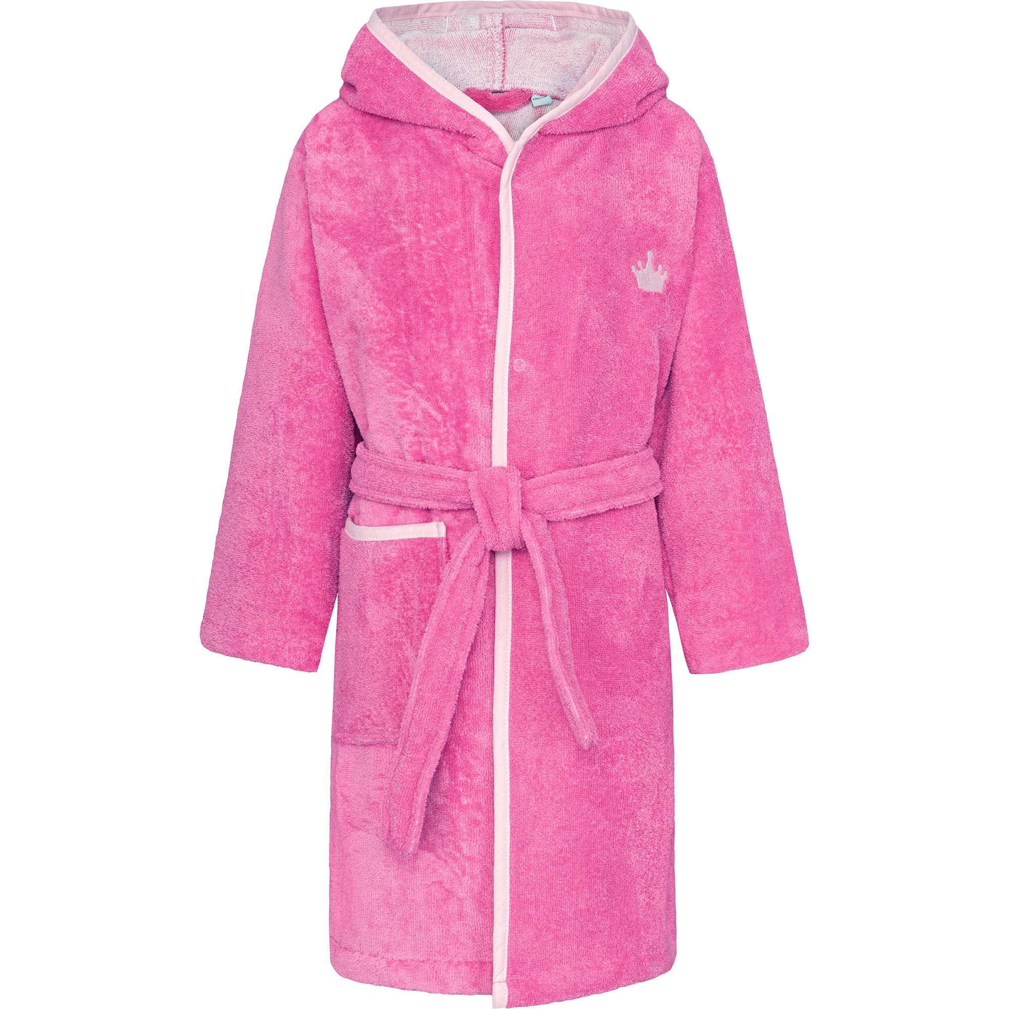 Smithy Schmuseflausch - Kinder-Bademantel - Farbe: pink (1602023)