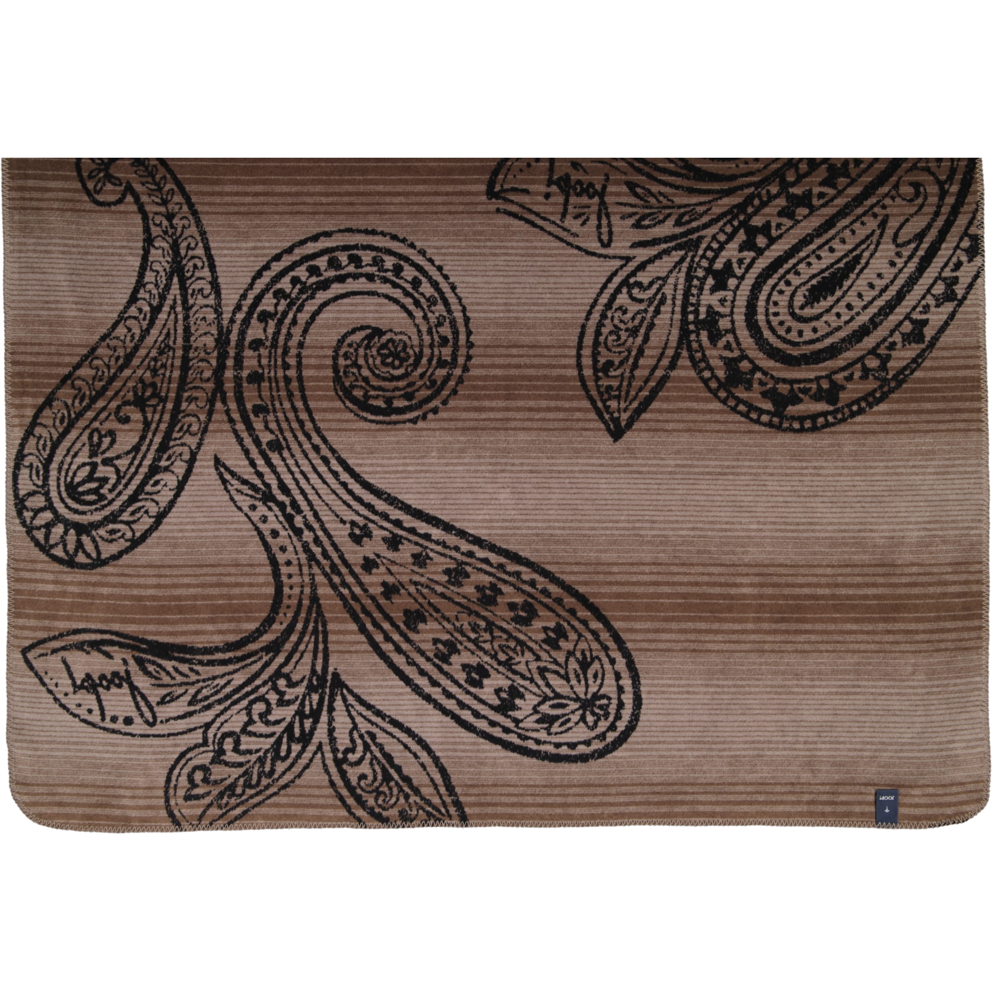JOOP! Wohndecken Paisley Schwarz - 150x200 cm