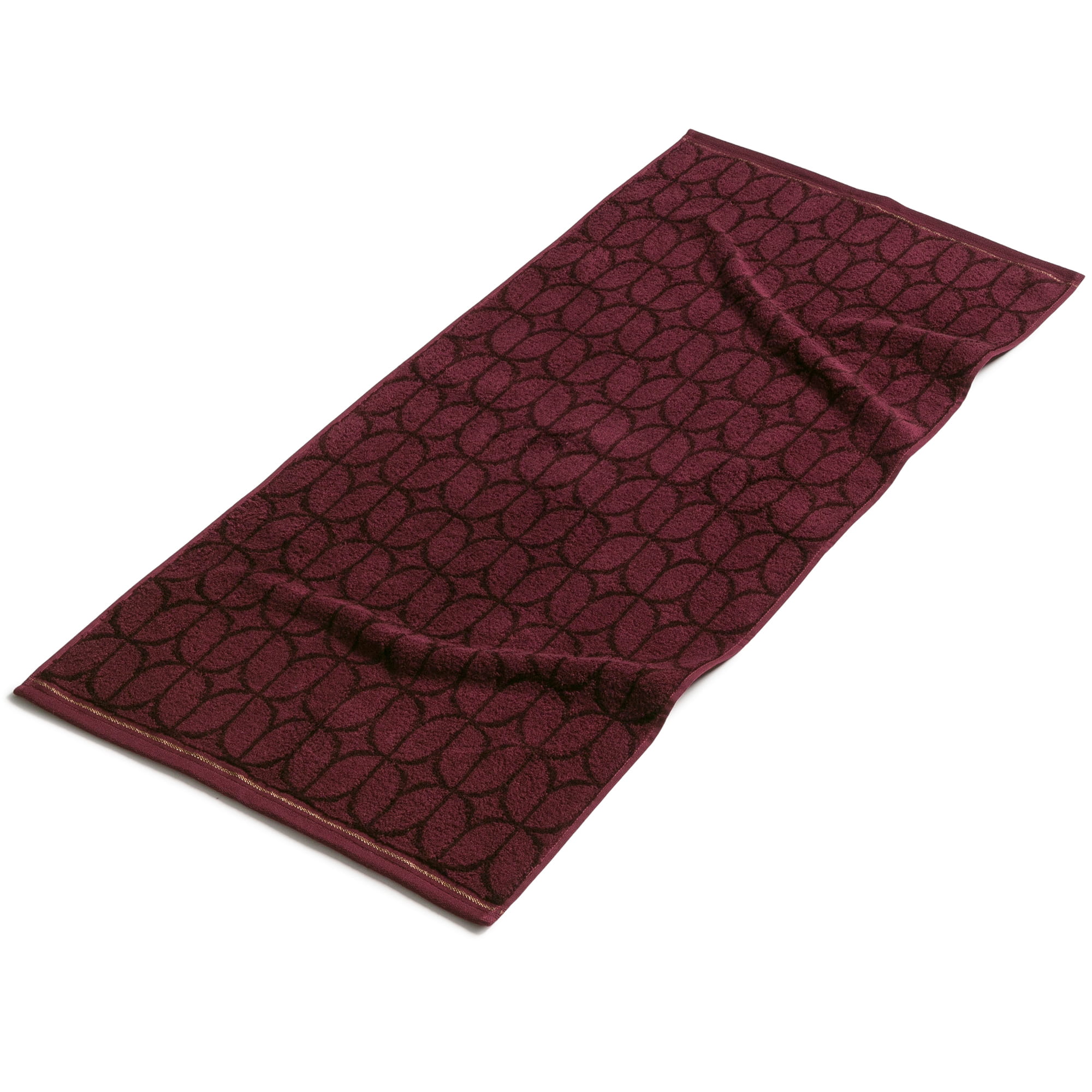 Möve Handtücher Soft Glam Art Deco burgundy - 761