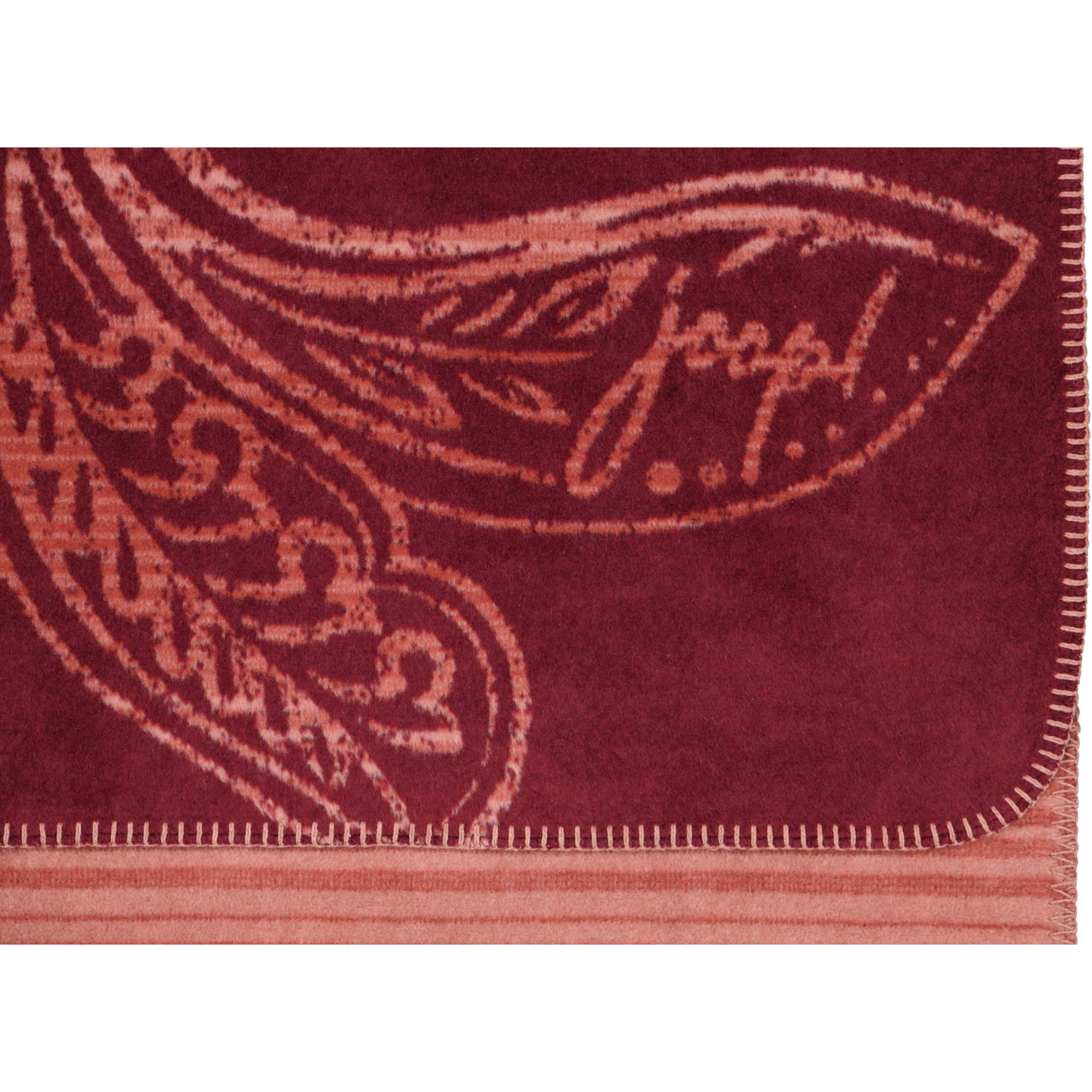 JOOP! Wohndecken Paisley Rouge - 150x200 cm