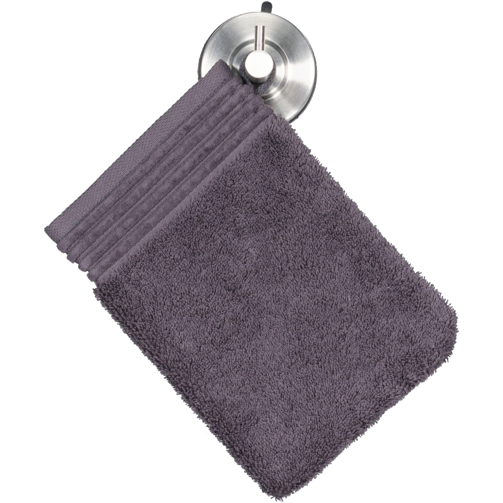Möve - LOFT - Farbe: graphit - 843 (0-5420/8708) - Waschhandschuh 15x20 cm