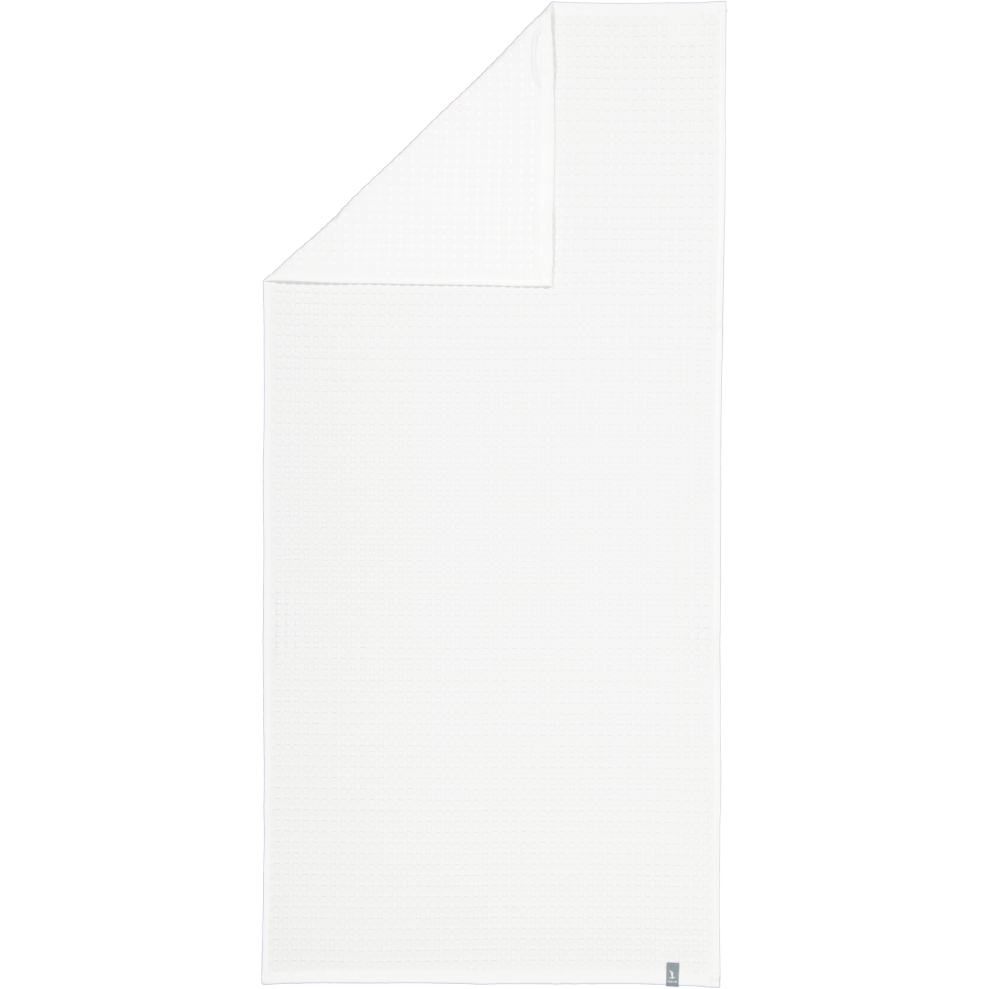 Möve - Waffelpiquée - Farbe: snow - 001 (1-0605/8762) - Handtuch 50x100 cm