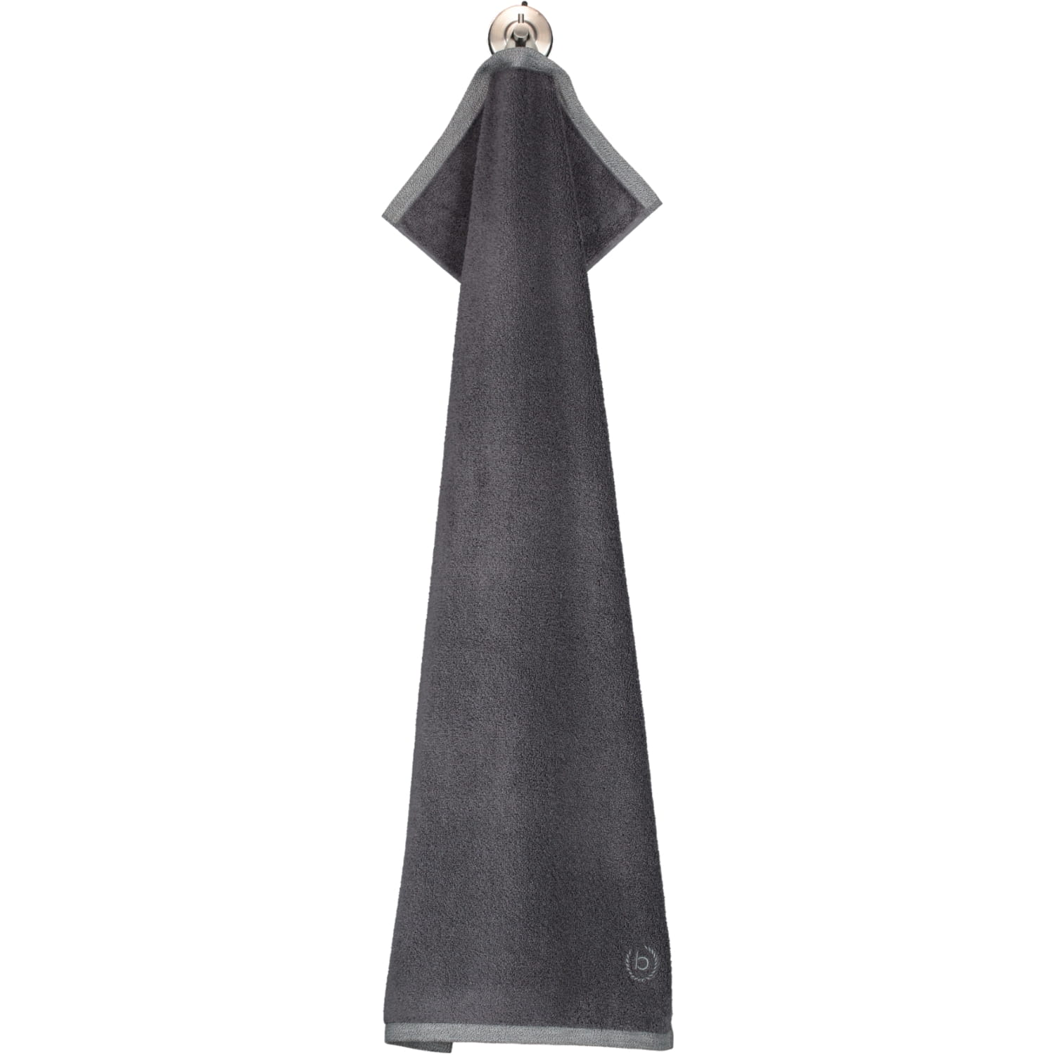 bugatti Handtücher Prato graphit - 766 - Handtuch 50x100 cm