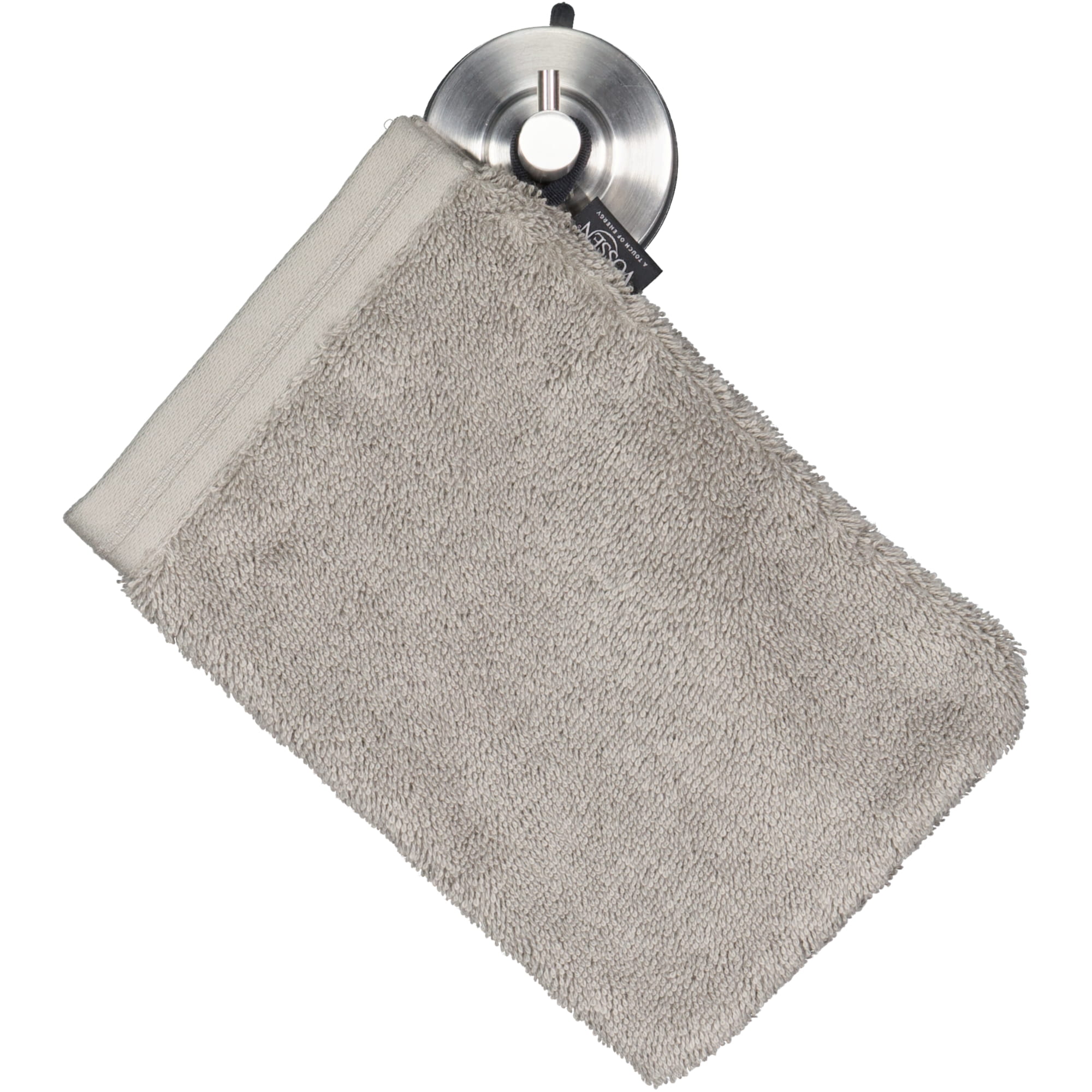 Vossen Handtücher Vegan Life pepplestone - 7470 - Waschhandschuh 16x22 cm