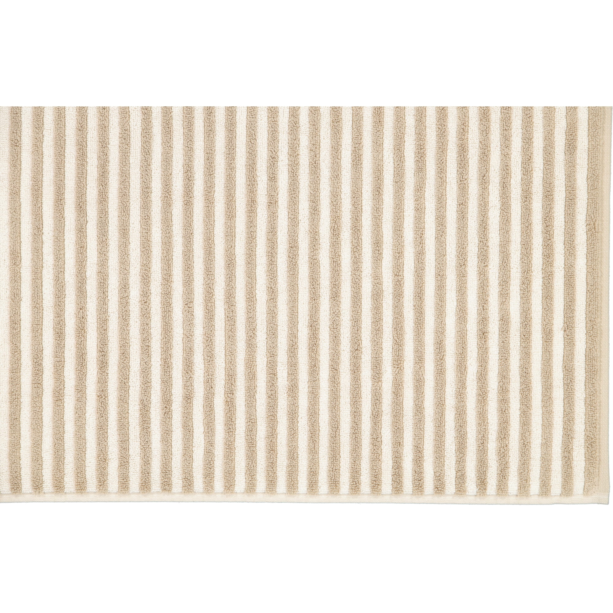 Cawö Badematten Two-Tone Stripes 480 sand - 33 - 50x80 cm