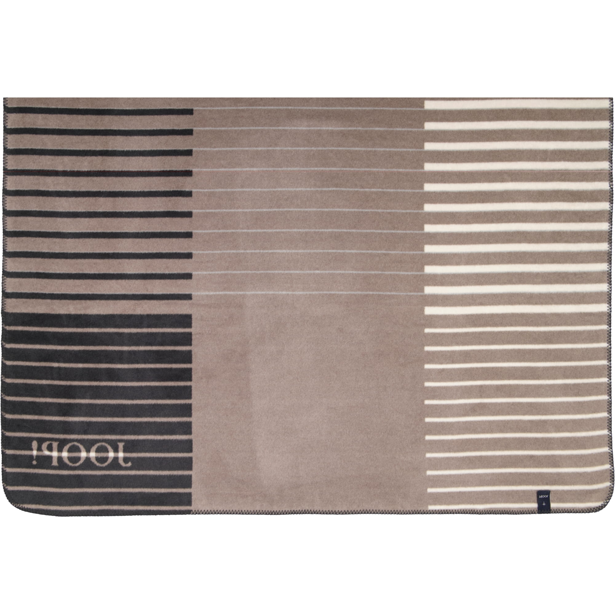 JOOP! Wohndecken Divided Stein - 150x200 cm