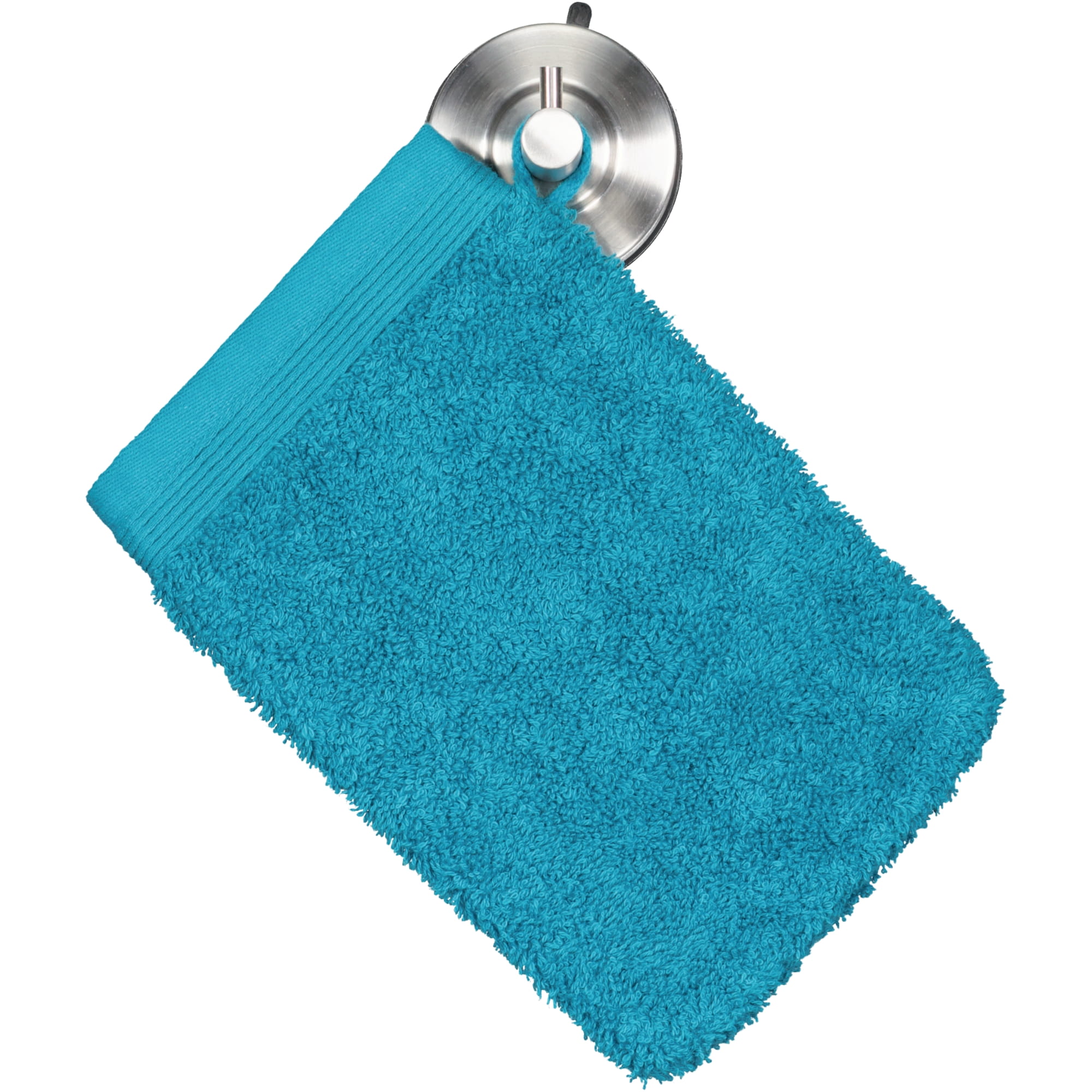 Möve - Superwuschel - Farbe: lagoon - 458 (0-1725/8775) - Waschhandschuh 15x20 cm