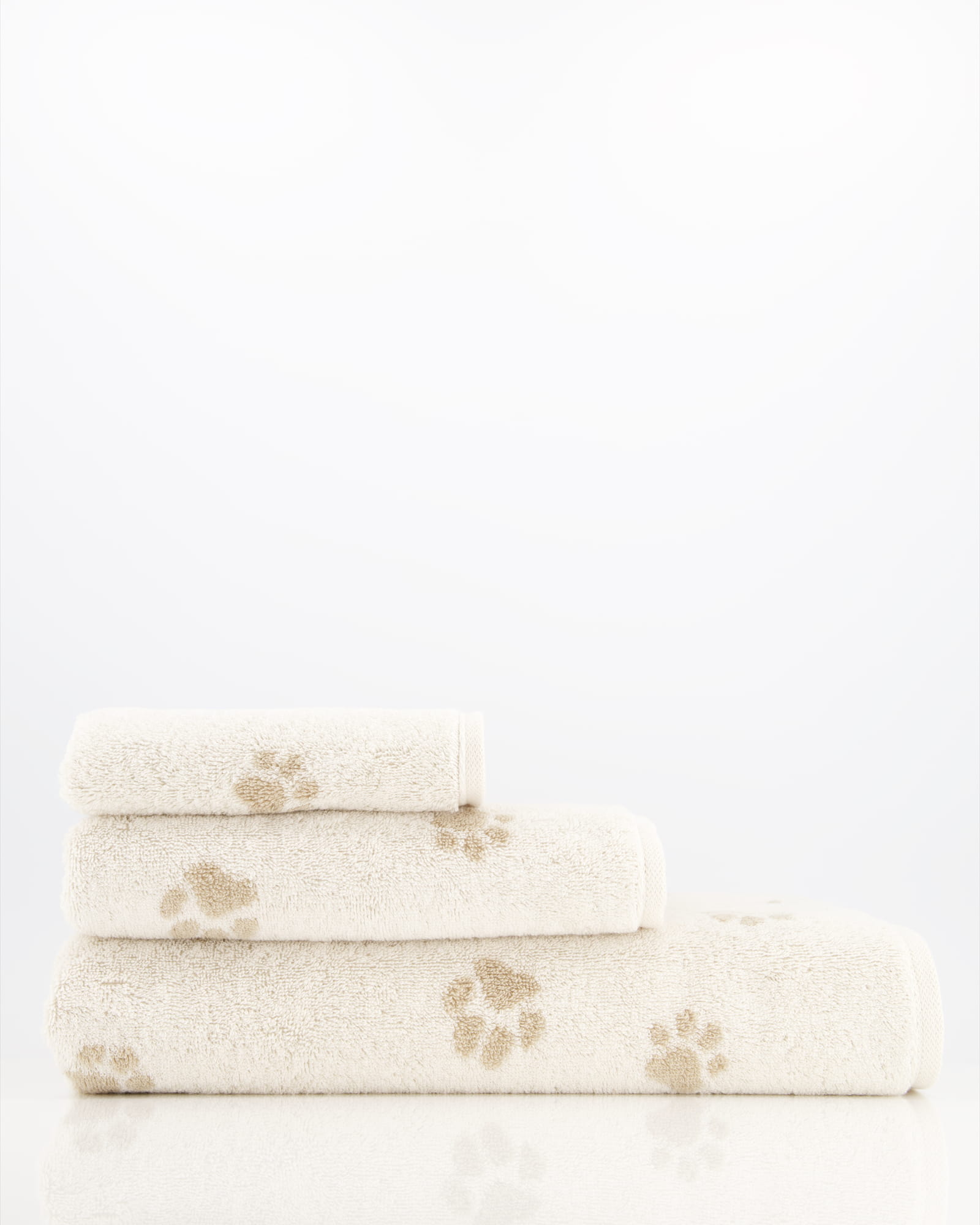 Cawö Handtücher WE LOVE DOGS Paws 6247 Natur-Beige - 33
