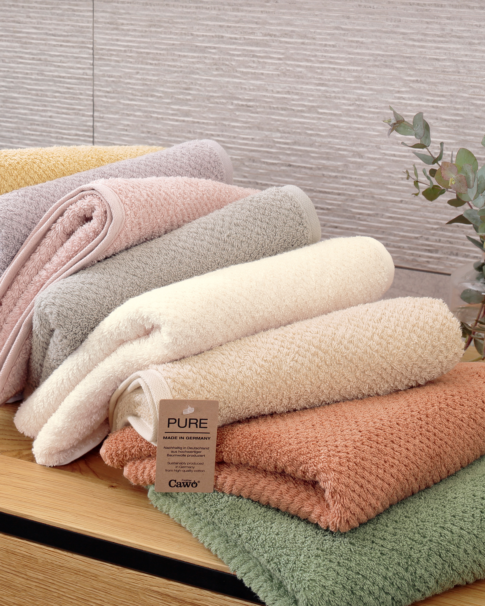 Cawö Handtücher Pure 6500 - Farbe: natur - 356