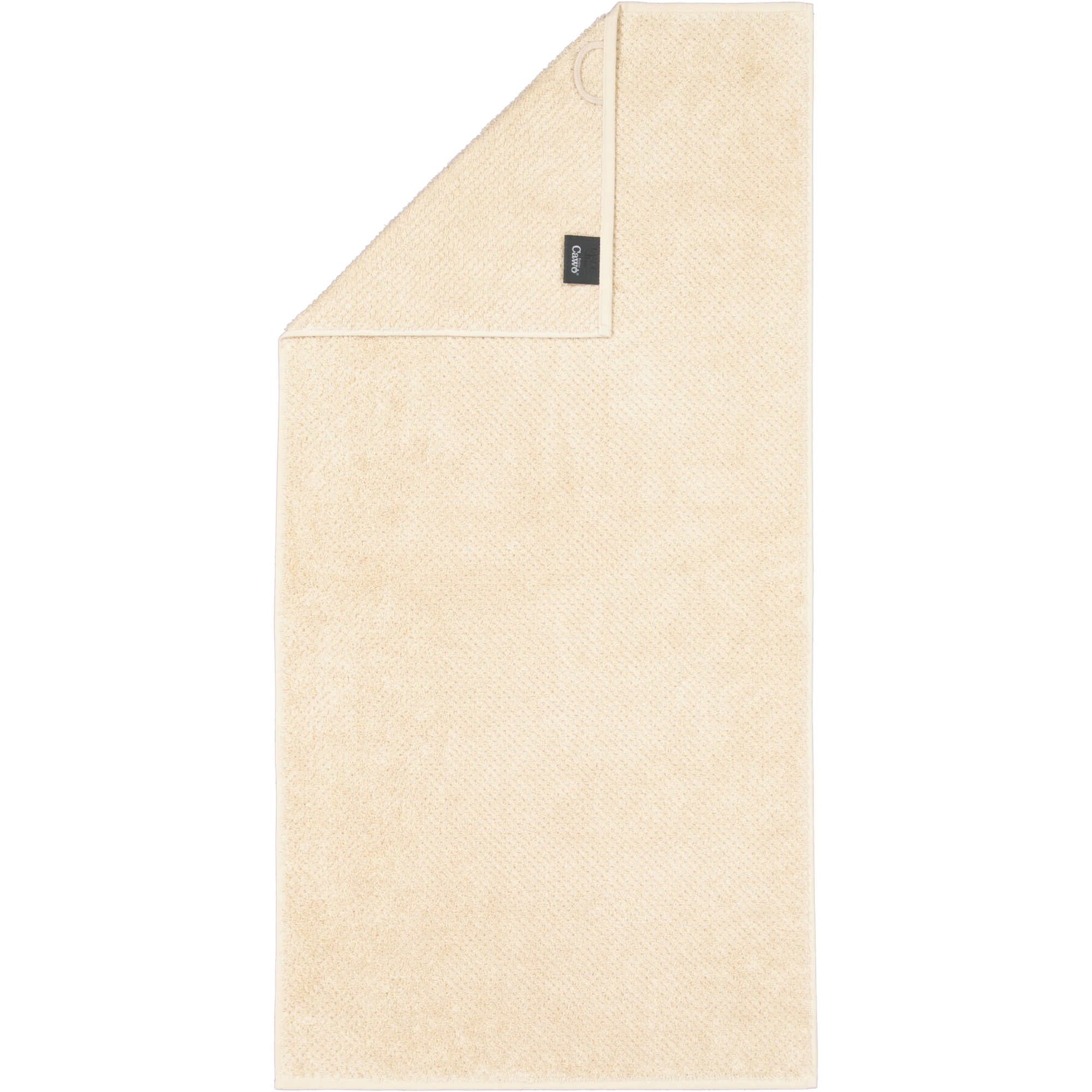 Cawö Handtücher Pure 6500 - Farbe: beige - 370 - Handtuch 50x100 cm