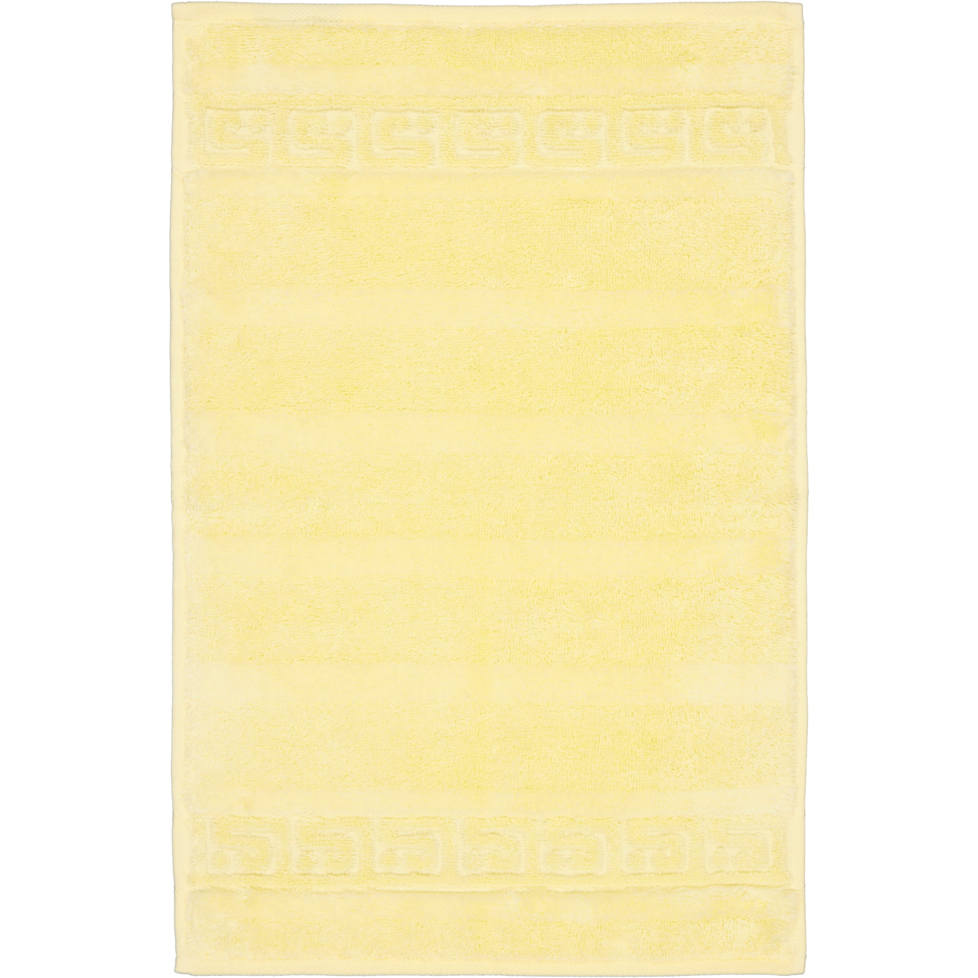 Cawö - Noblesse Uni 1001 - Farbe: honig - 581 - Gästetuch 30x50 cm