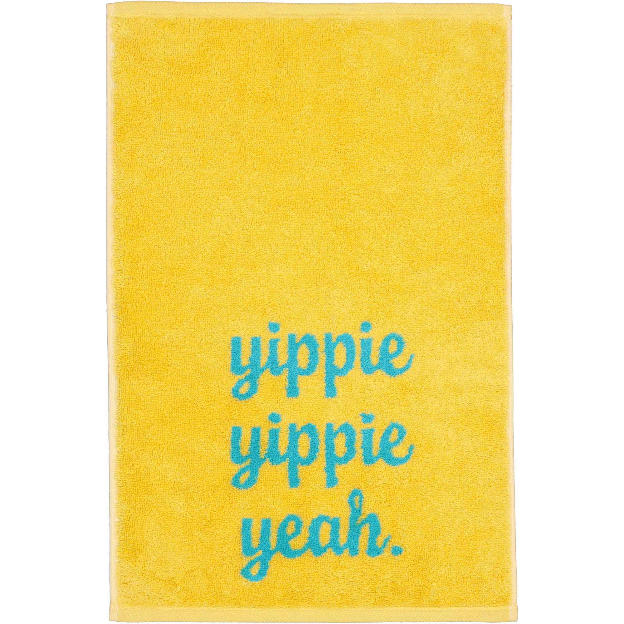 Cawö Gästetücher Postcard Towels Edition 100 yippie yippie yeah - 08 - Gästetuch 30x50 cm