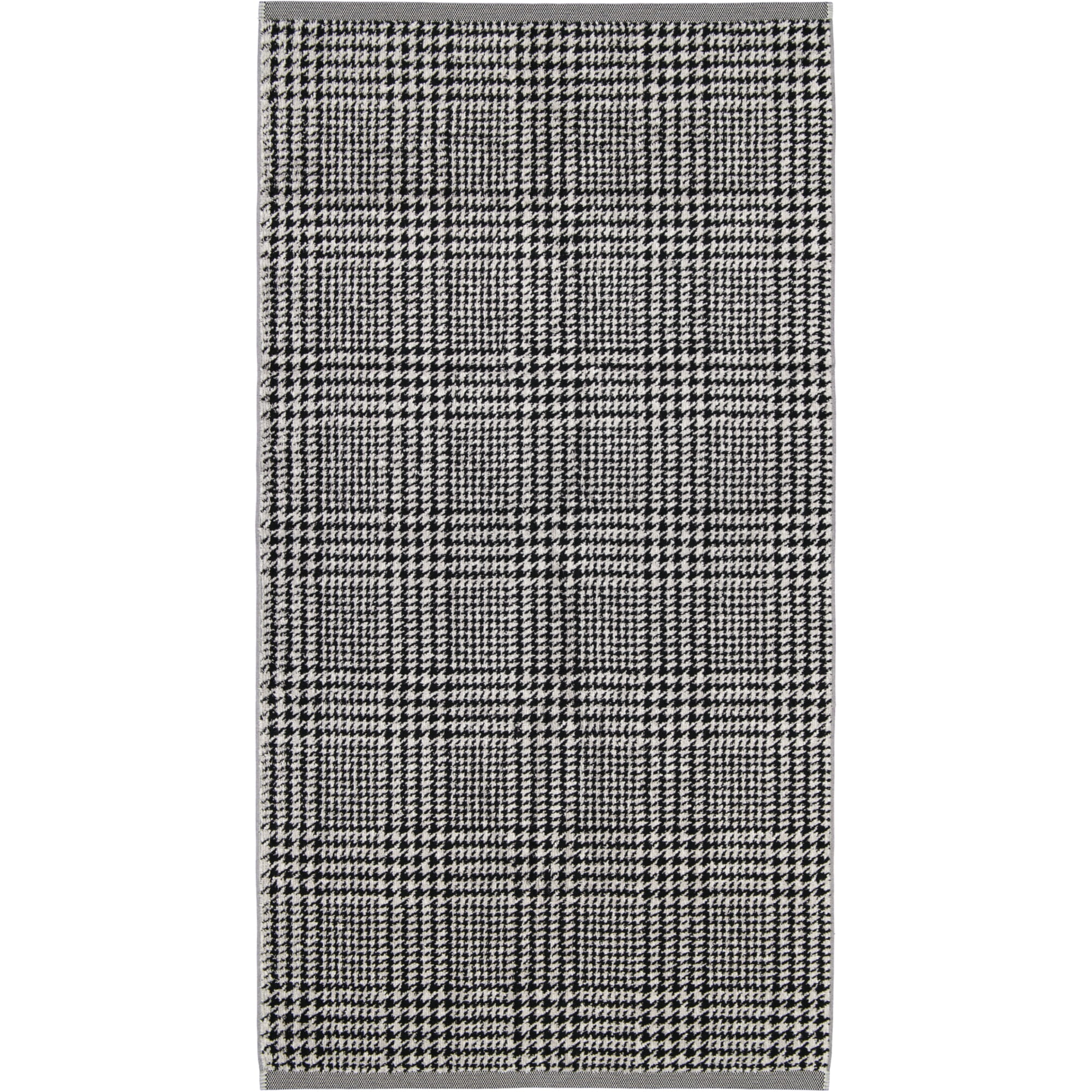 Möve - Brooklyn Glencheck - Farbe:  nature/black - 081 (1-0569/8970) - Duschtuch 80x150 cm