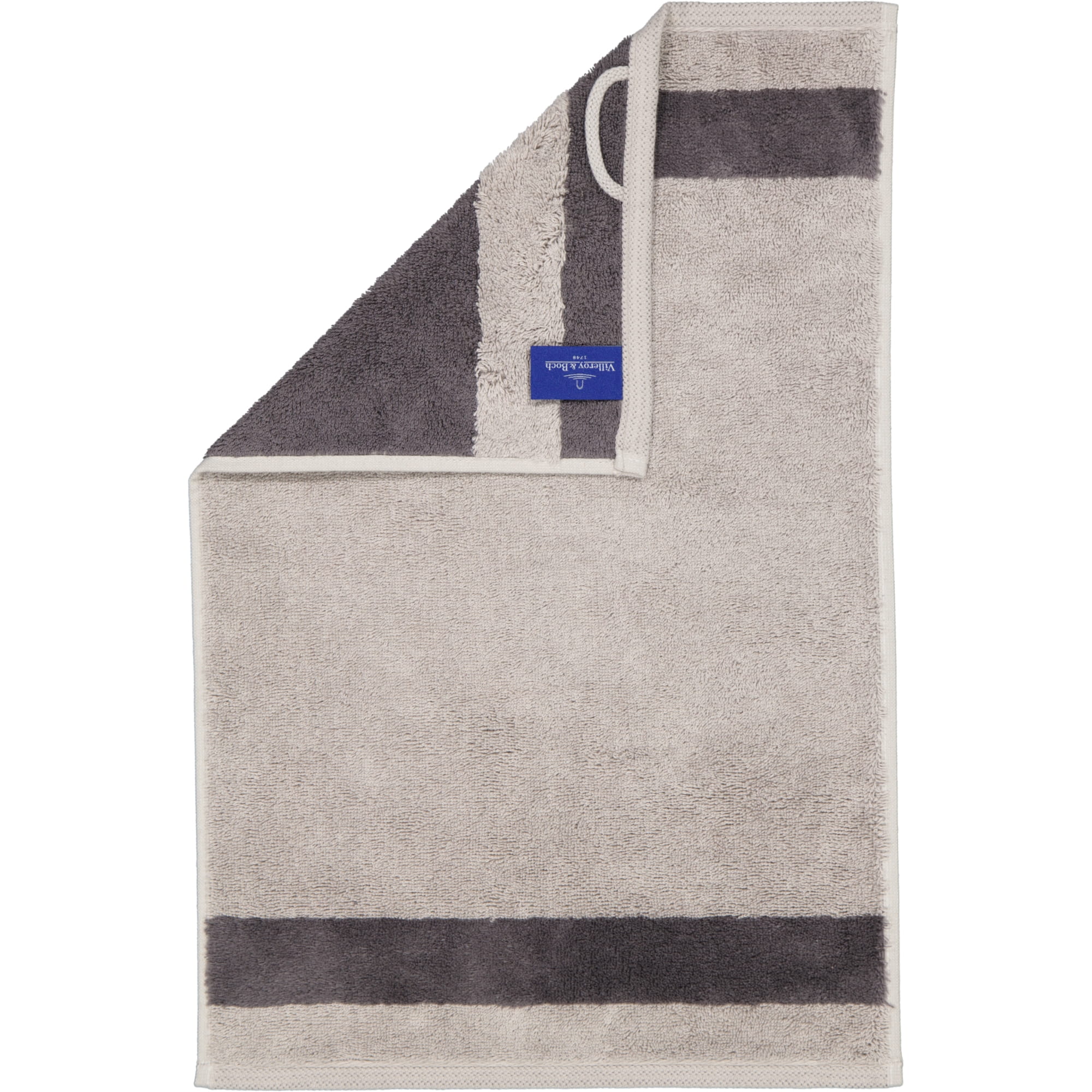 Villeroy & Boch Handtücher Luxury Double 2560 stone - 77 - Gästetuch 30x50 cm