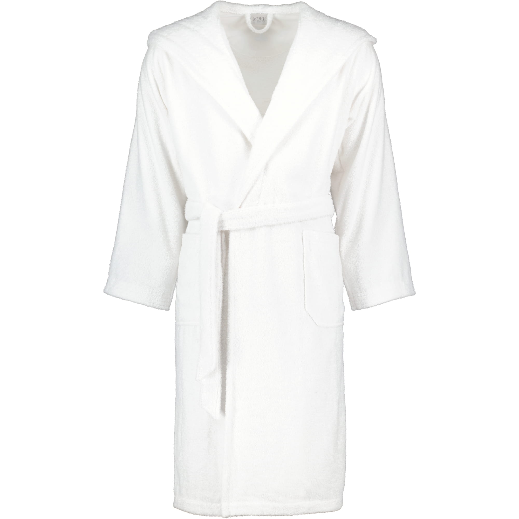 Möve Bademäntel unisex Kapuze Superwuschel snow - 001