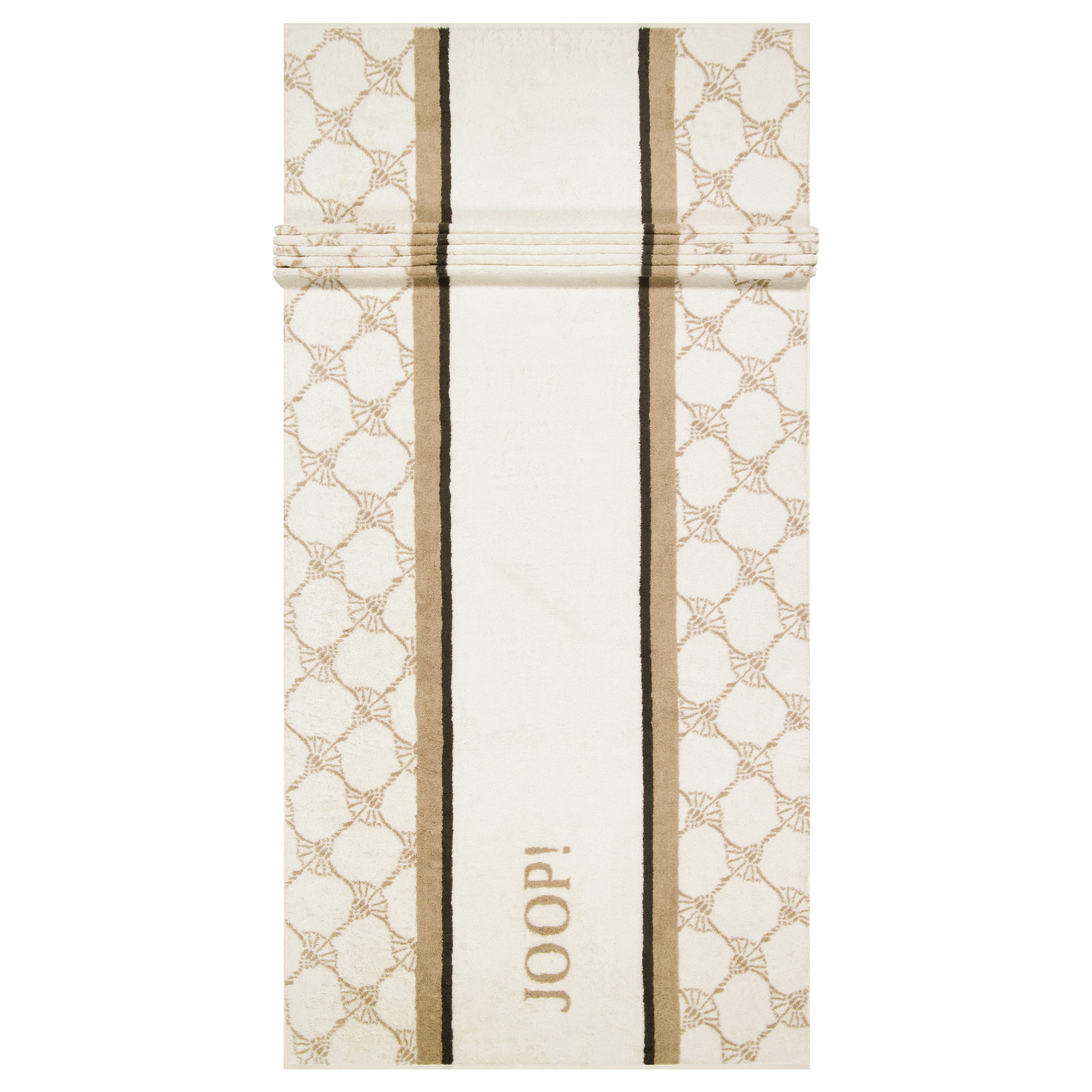 JOOP! Handtücher Sauna Stripes 1718 Natur - 37 - Saunatuch 80x200 cm