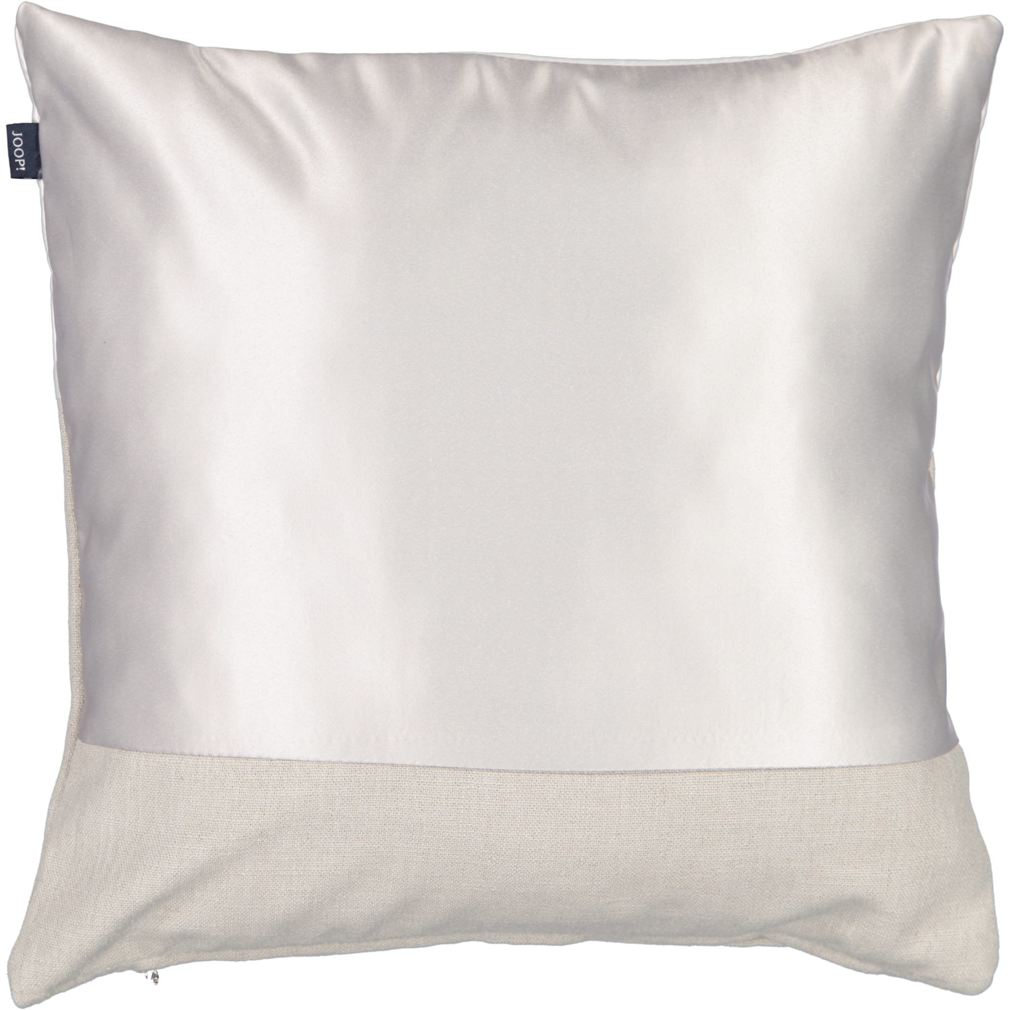 JOOP! Kissenhüllen Split Silber - 010 - 40x40 cm