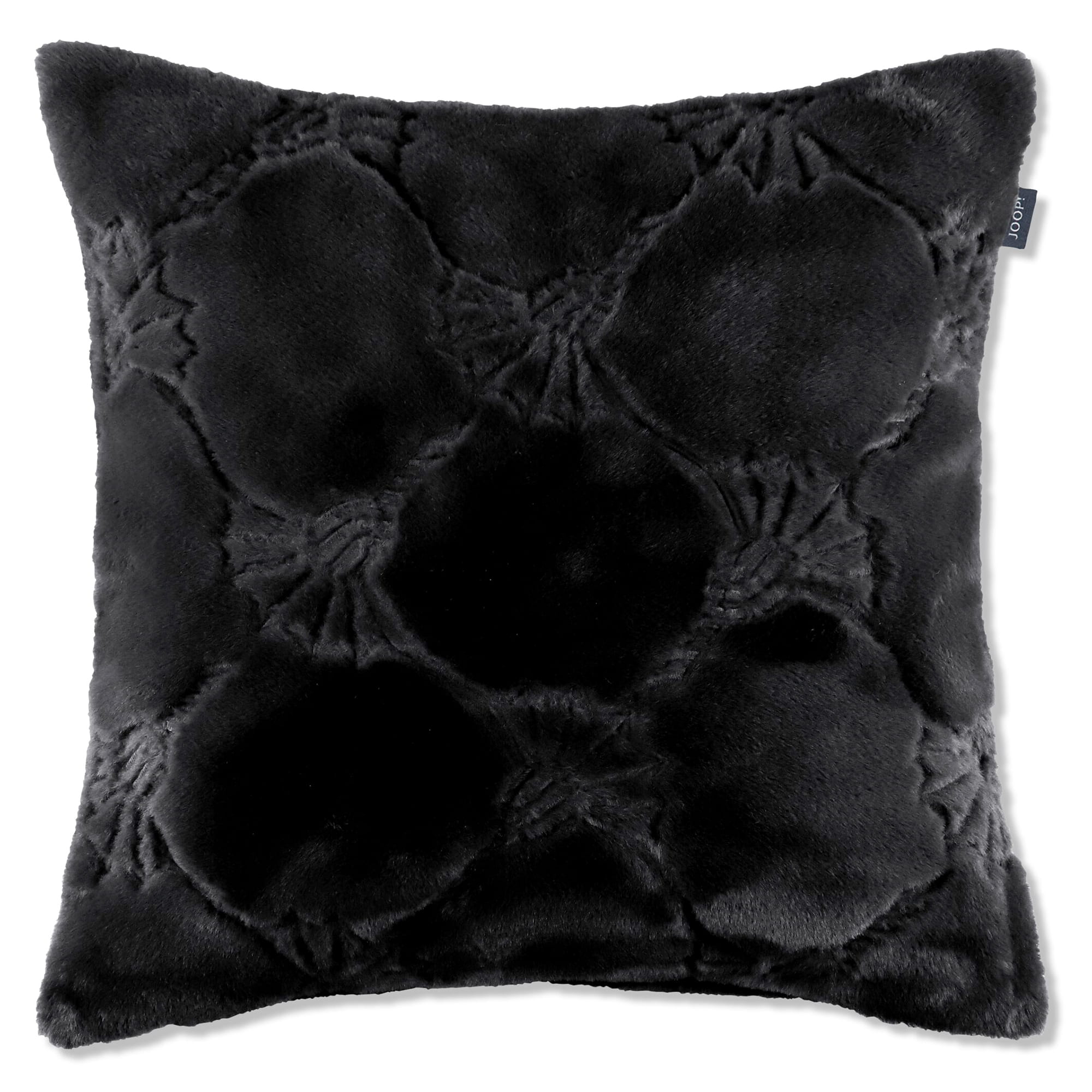 JOOP! Kissenhüllen Cozy Cornflower Schwarz - 002 - 50x50 cm