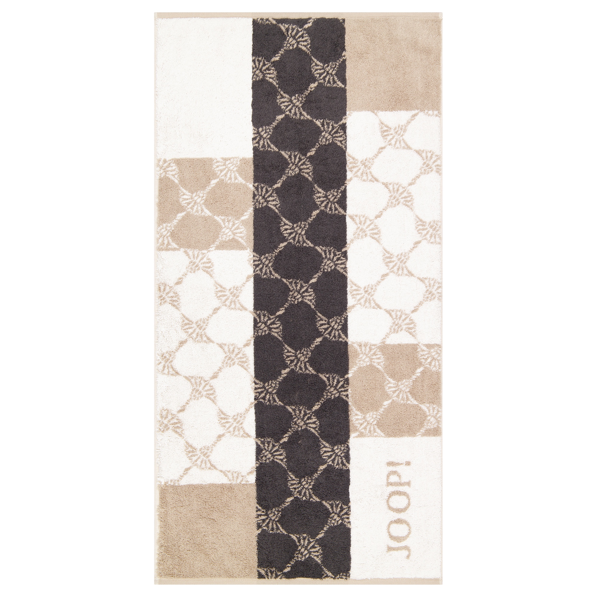JOOP! Handtücher Sauna Squares 1719 Natur - 37 - Handtuch 50x100 cm