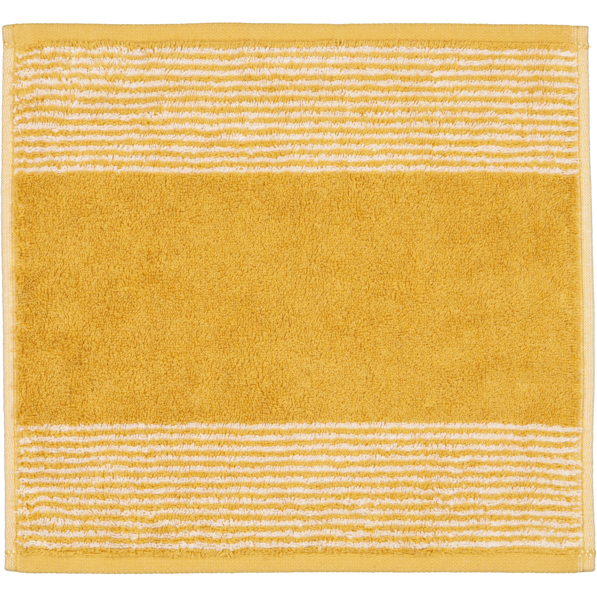 Cawö Handtücher Luxury Home Two-Tone 590 gold - 53 - Seiflappen 30x30 cm