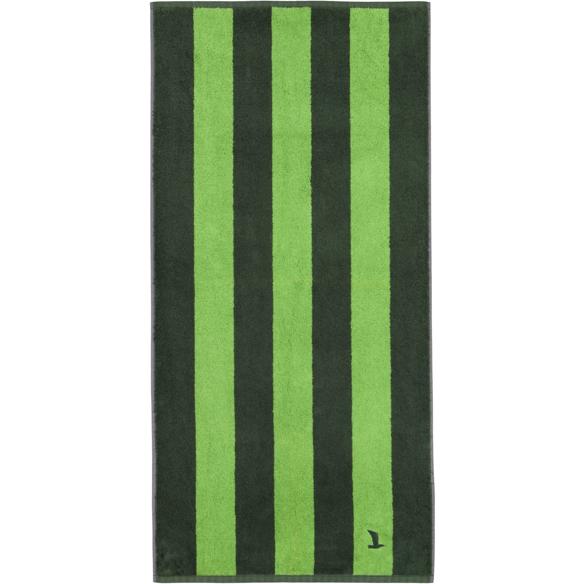 Möve Handtücher Superwuschel Blockstreifen cypress/peridot - 062
