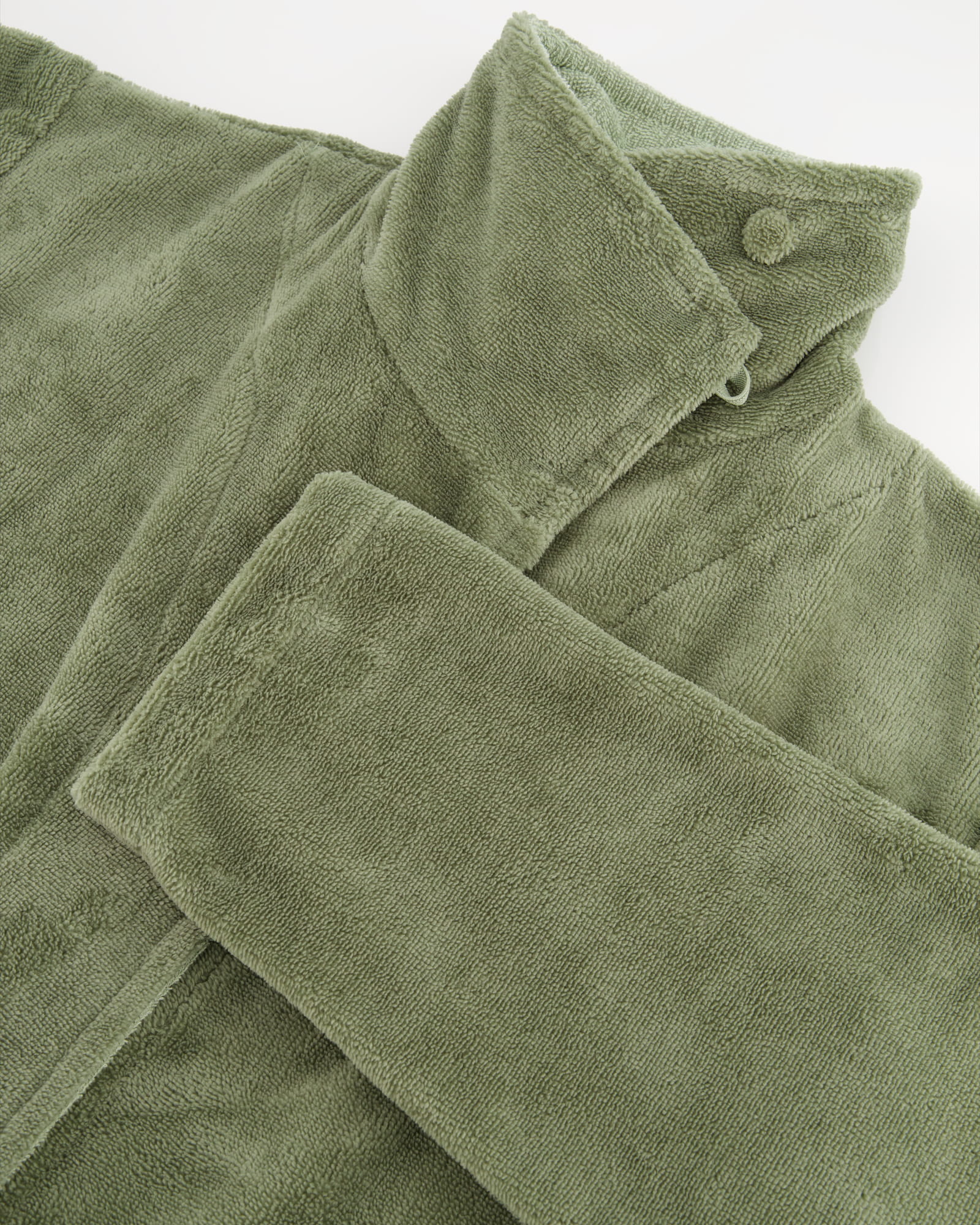 Vossen Bademäntel Damen Stehkragen Andorra detox green/eukalyptus - 0002