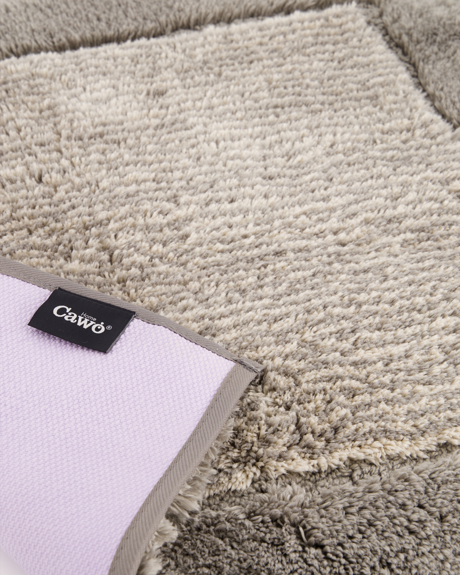Cawö Home - Badteppich Luxury Home Two-Tone 590 - Farbe: graphit - 70