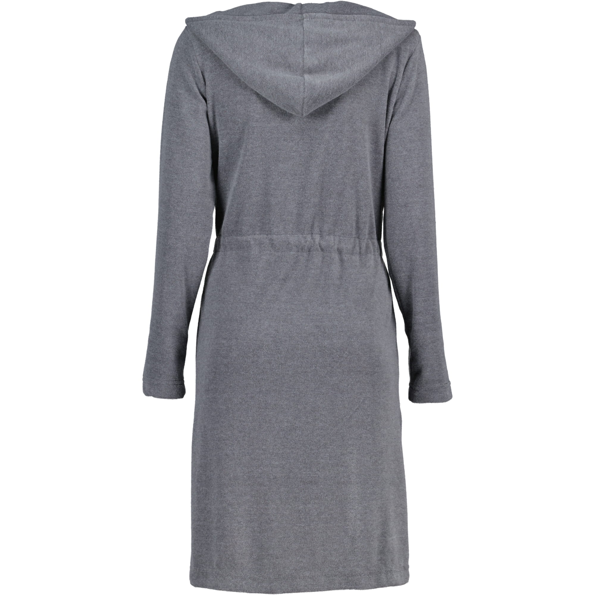 JOOP Active Damen Bademantel Kapuze kurz 1659 - Farbe: Anthrazit - 77
