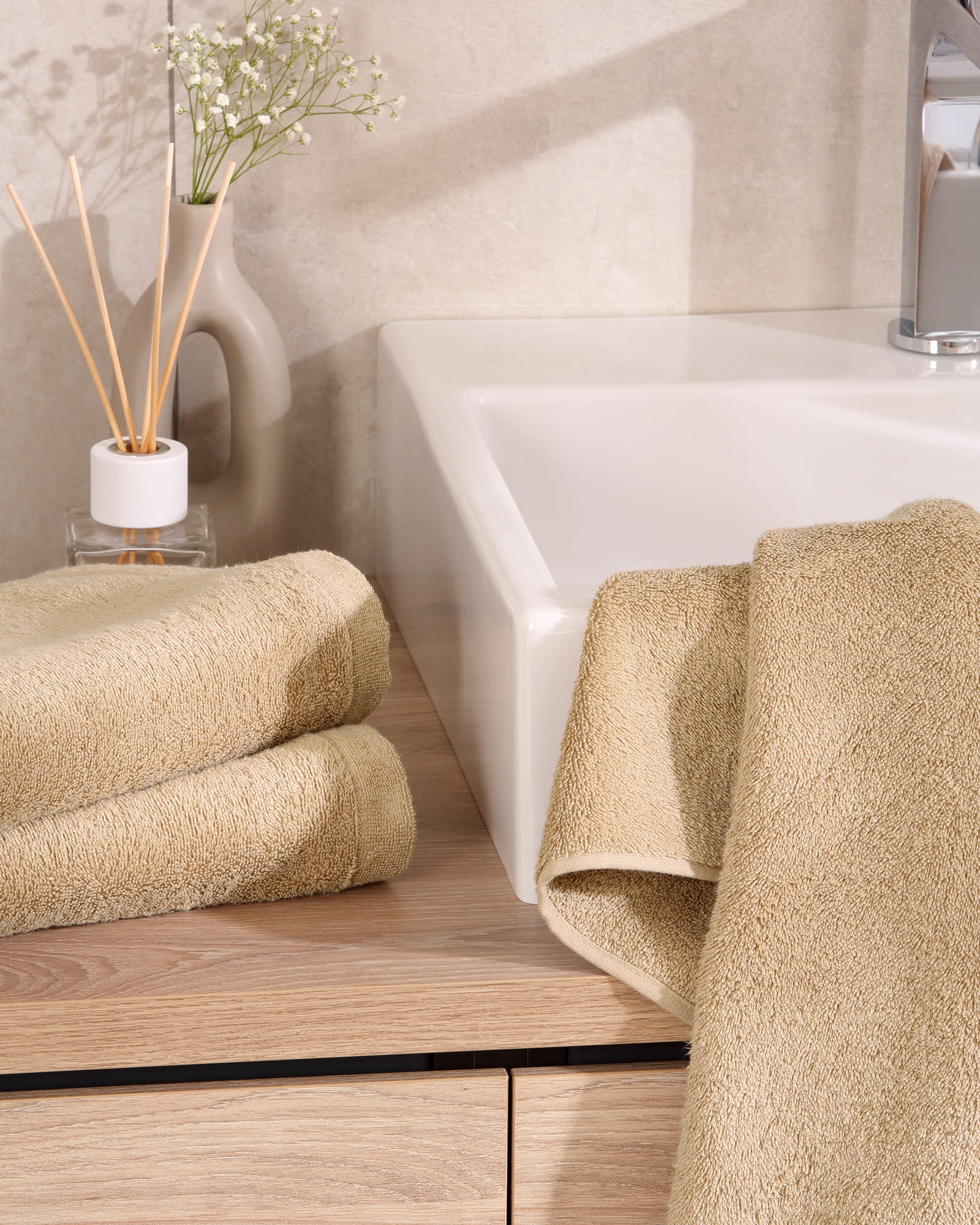 Cawö Handtücher Lifestyle Uni 7007 camel - 342