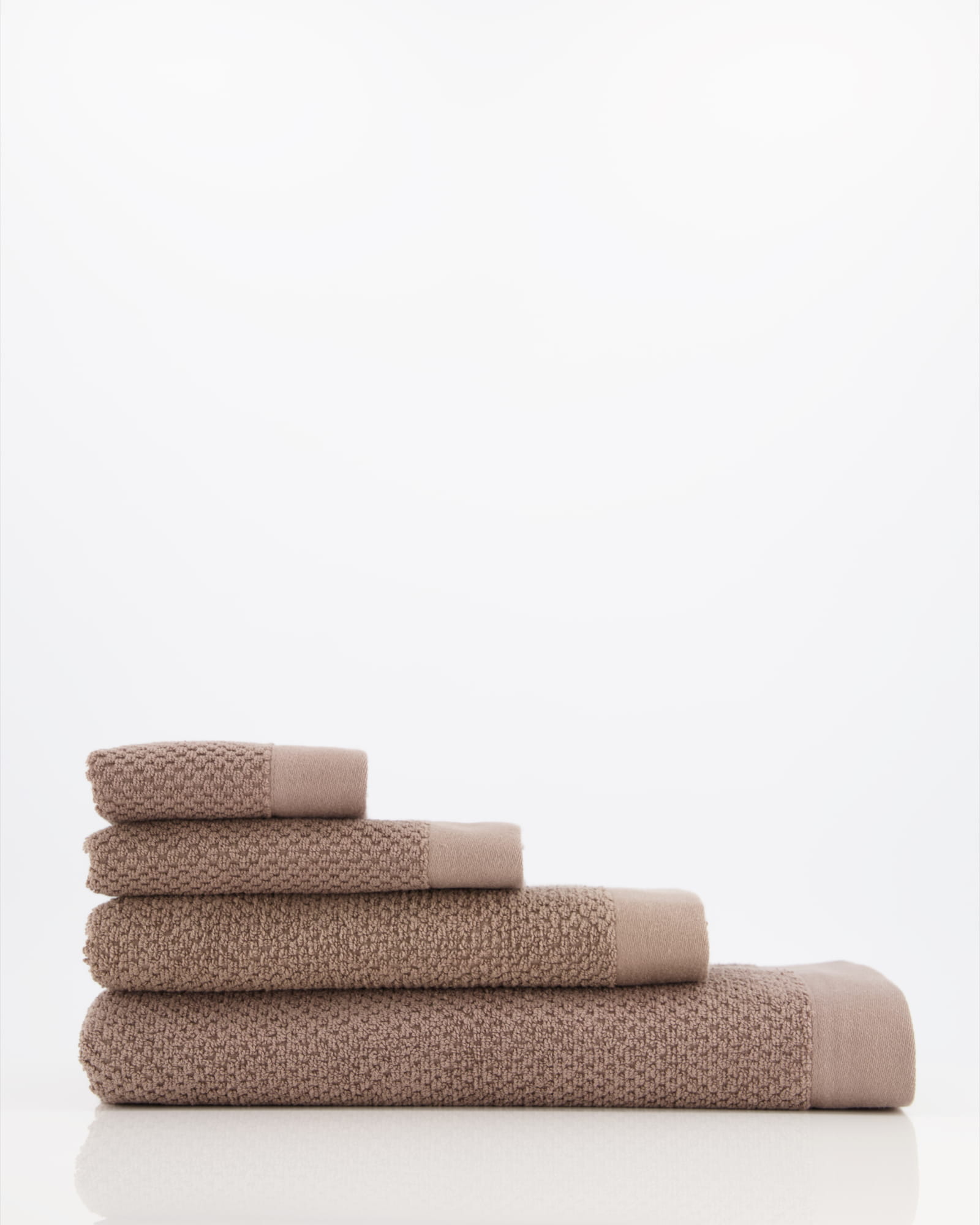 Rhomtuft - Handtücher Baronesse - Farbe: taupe - 58