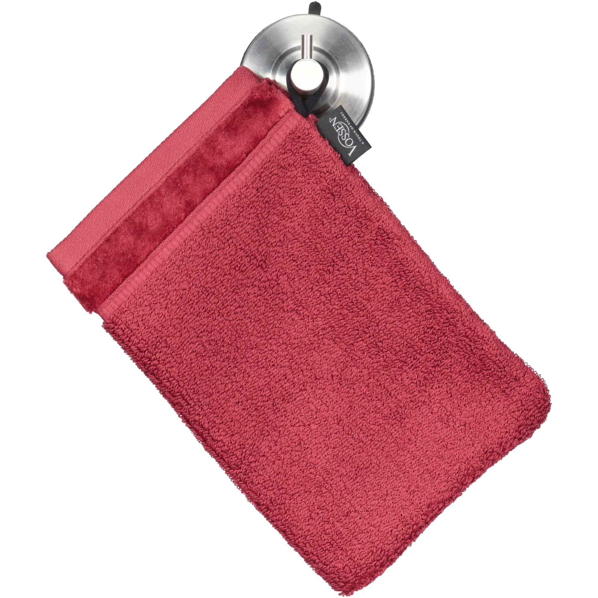 Vossen Handtücher Pure red rock - 3810 - Waschhandschuh 16x22 cm