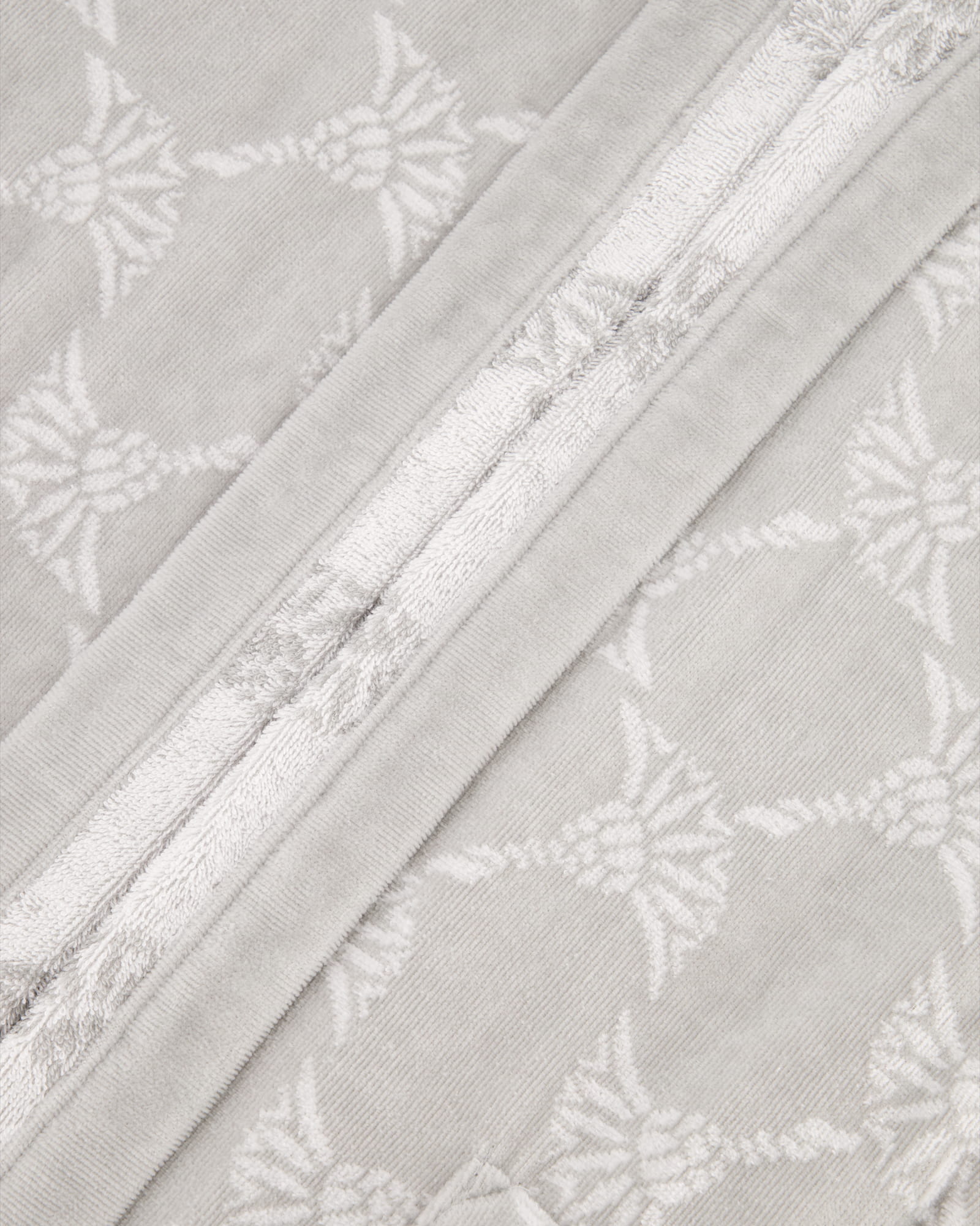 JOOP! Bademäntel Damen Kapuze Cornflower 1646 silber - 76