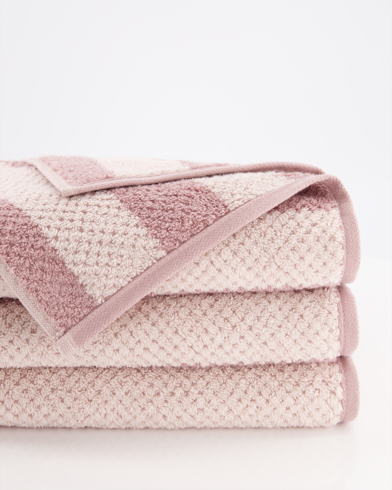 Cawö Handtücher Pure Stripes 6502 vintage rose - 22