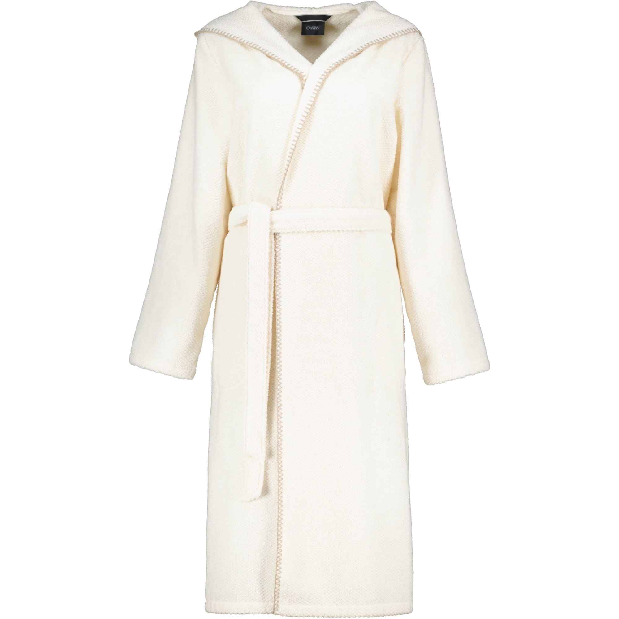 Cawö Bademäntel Damen Kapuze Kapuze 6219 natur - 356