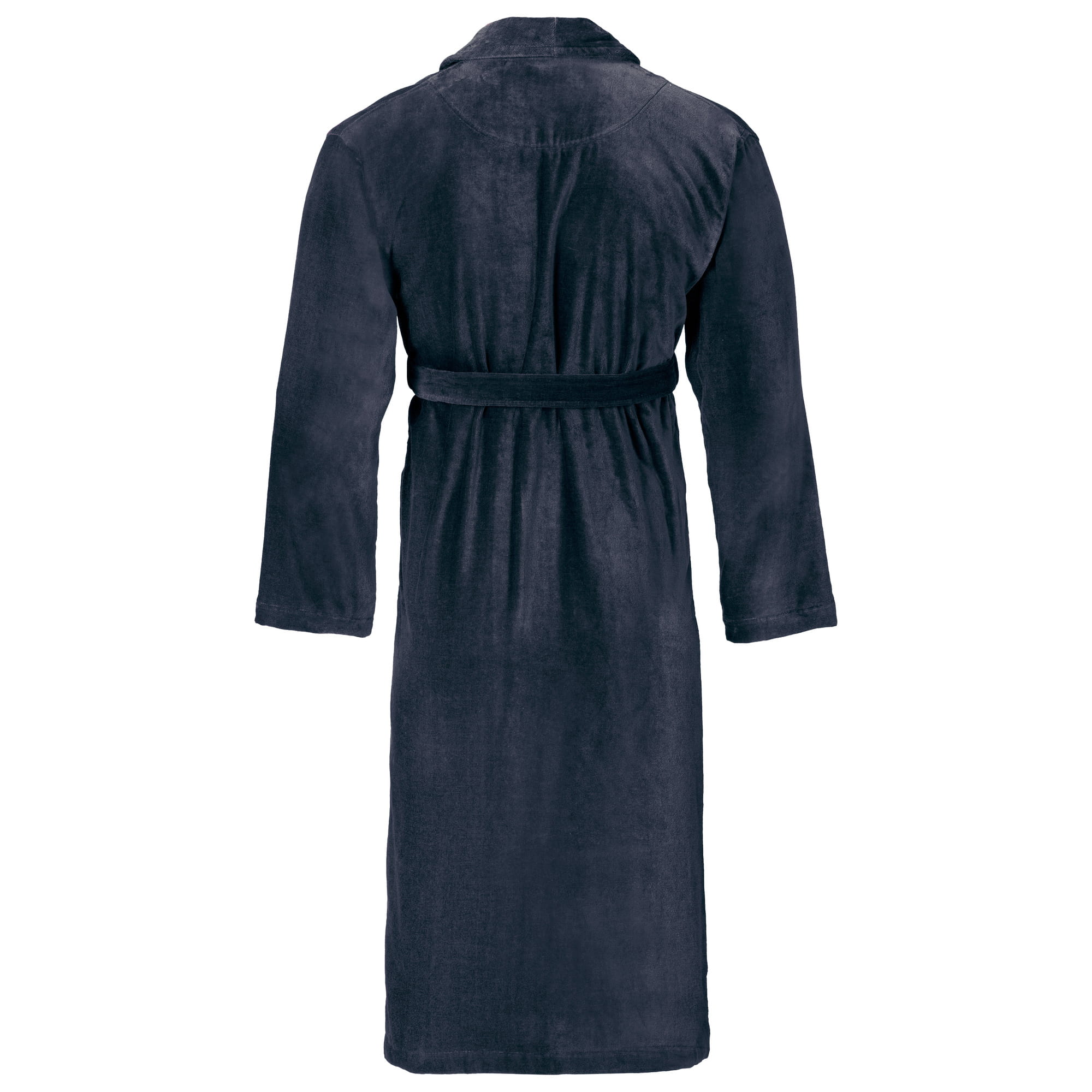 Vossen Bademäntel unisex Schalkragen Feeling-L navy blue - 4880
