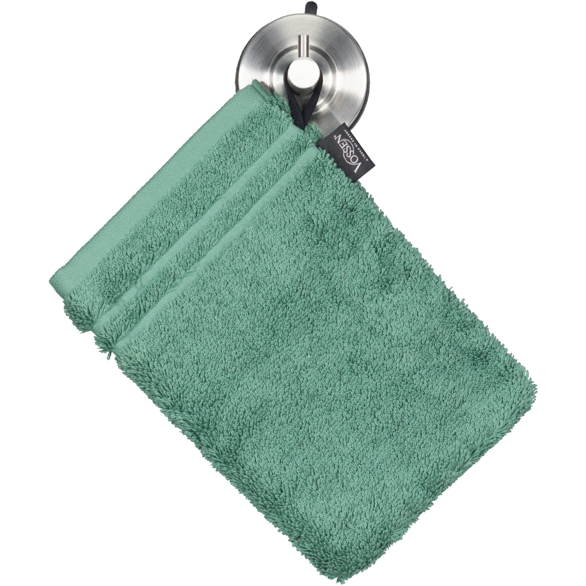 Vossen Vienna Style Supersoft - Farbe: evergreen - 5525 - Waschhandschuh 16x22 cm