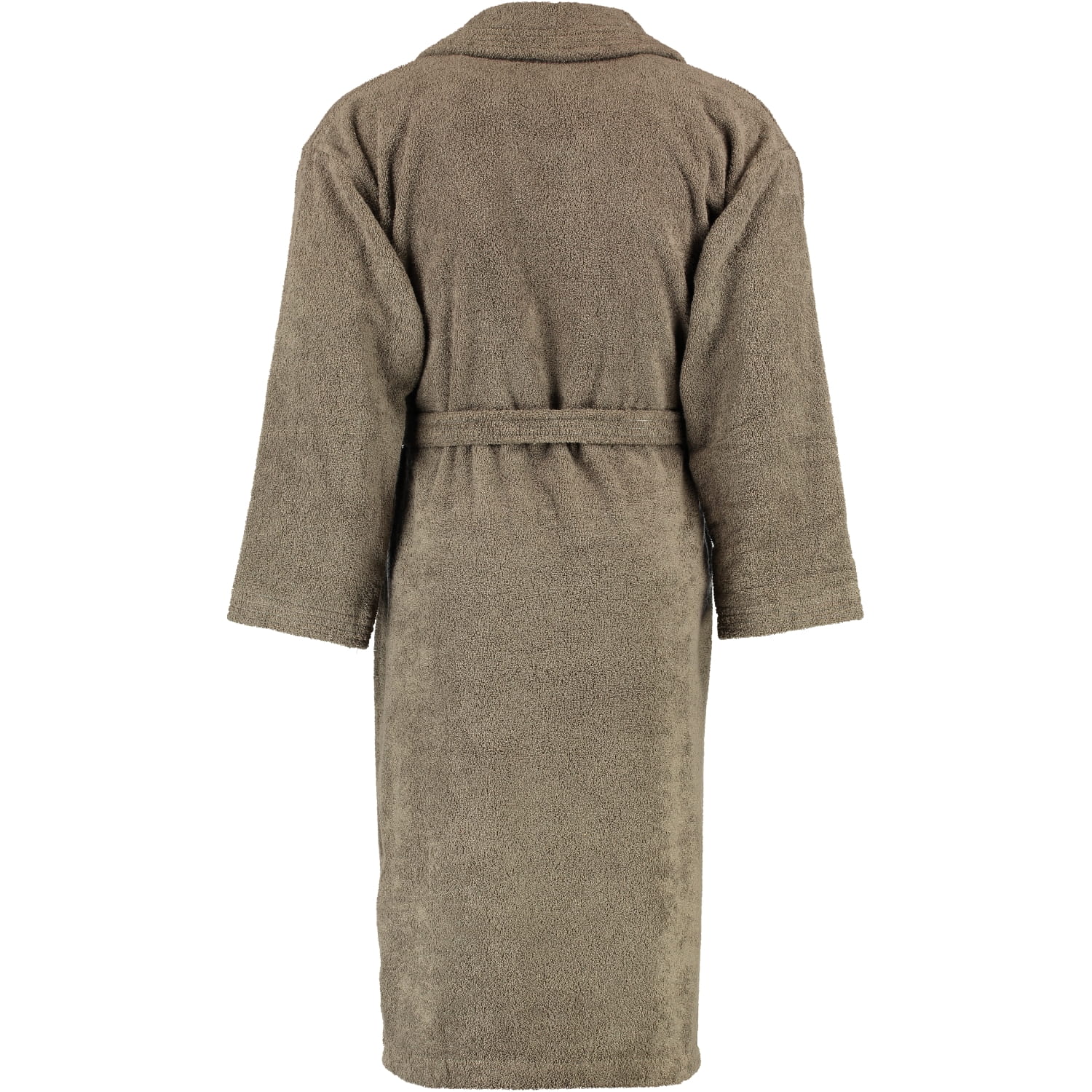 Rhomtuft - Bademantel Sir & Lady - Unisex - Farbe: taupe - 58
