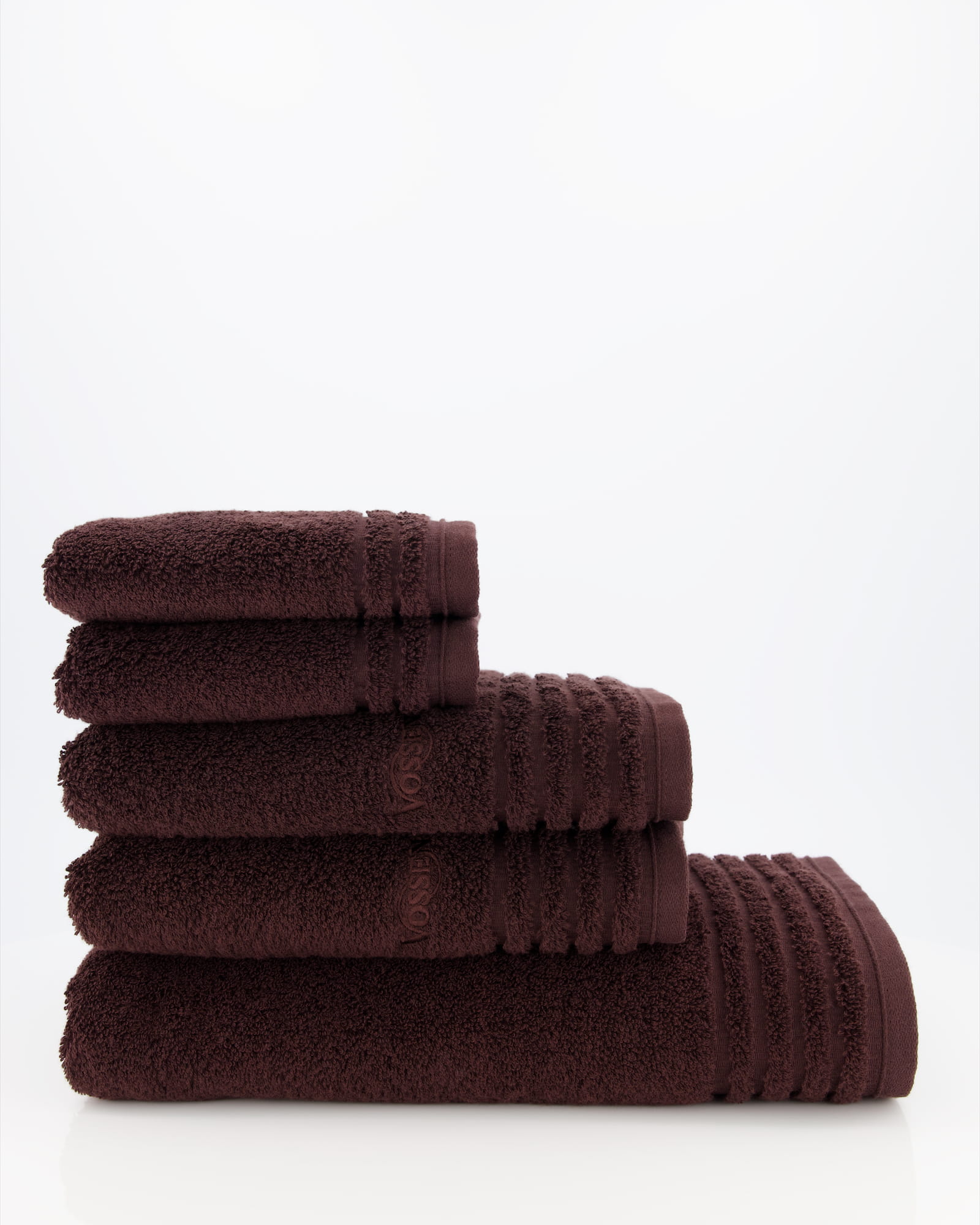 Vossen Handtücher Vienna Style Supersoft dark brown - 6930 - Badetuch 100x150 cm