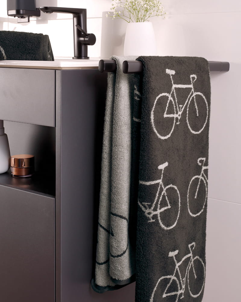 Cawö Handtücher VELO EDITION Fahrrad 6298 basalt - 77