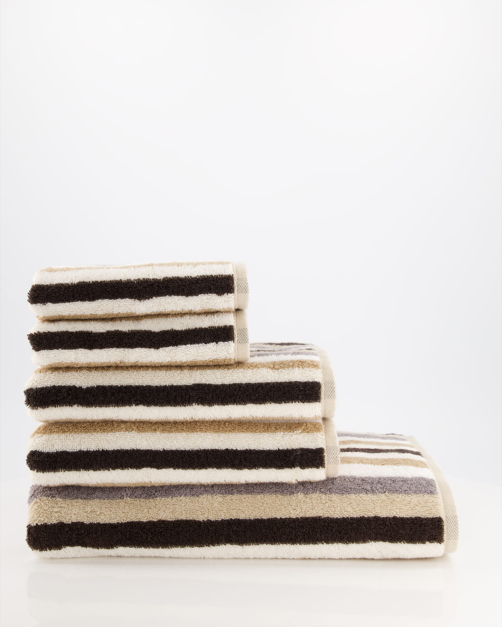 Cawö Handtücher Shades Streifen 6235 sand - 33