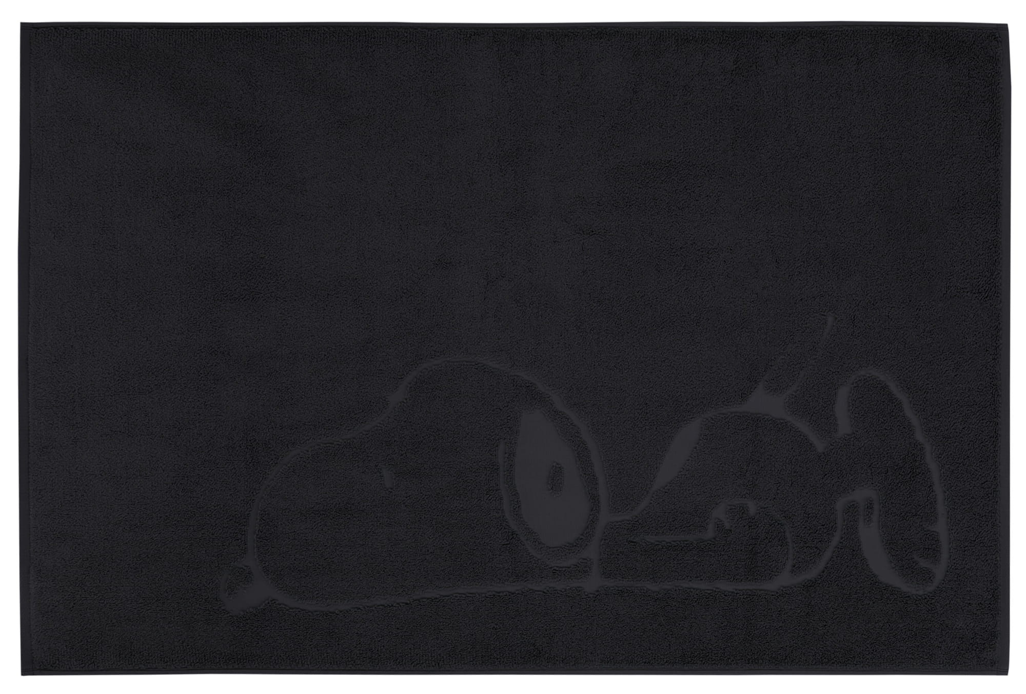 Vossen Badematten Peanuts Snoopy Dreams schwarz - 7900 - 60x90 cm