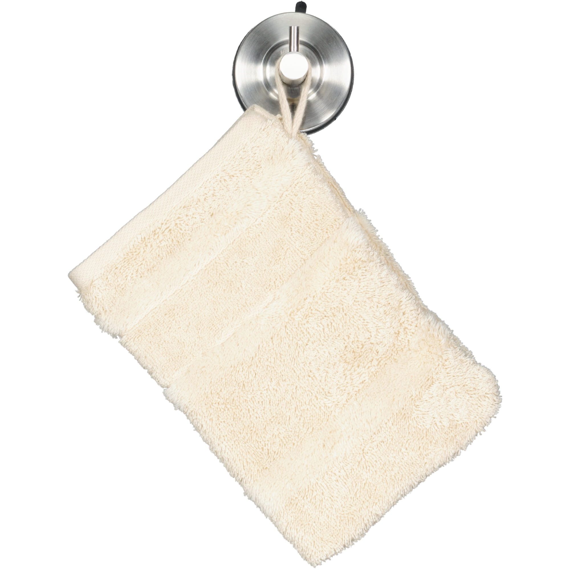 Cawö Handtücher Noblesse2 Uni 1002 beige - 370 - Waschhandschuh 16x22 cm