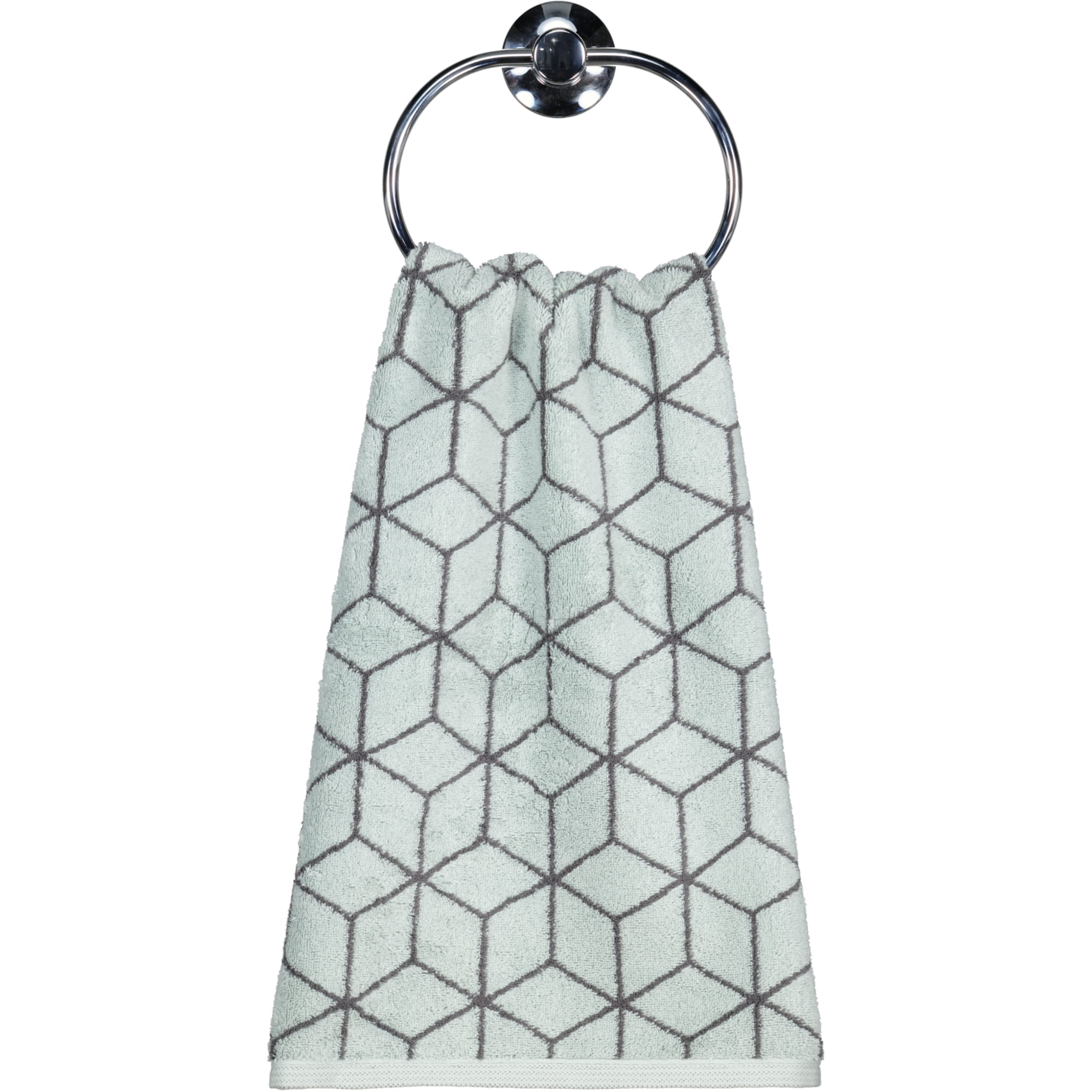 Villeroy & Boch Coordinates Carré Colors 2559 sage green/graphit - 47 - Handtuch 50x100 cm
