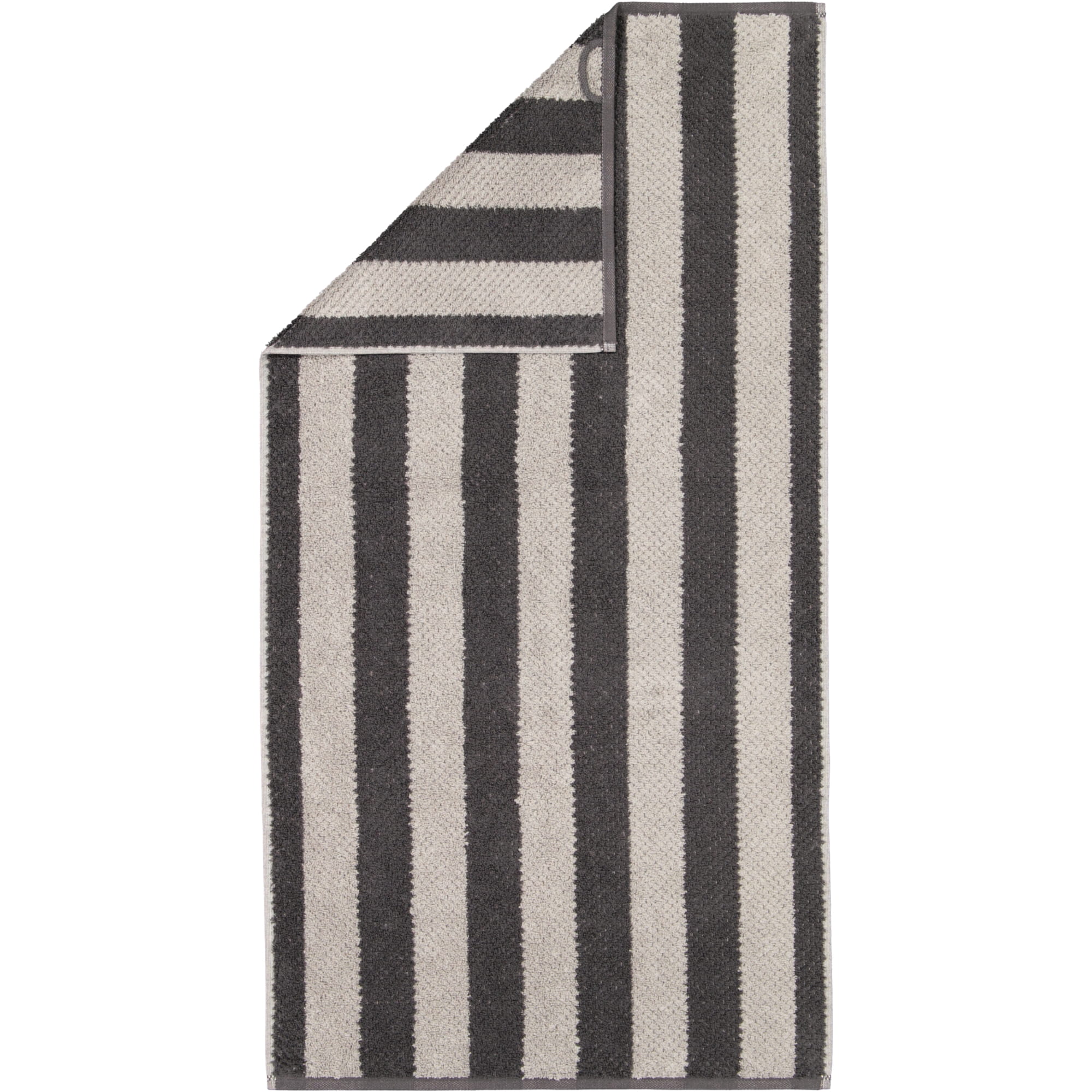 Cawö Handtücher Pure Stripes 6502 basalt - 77