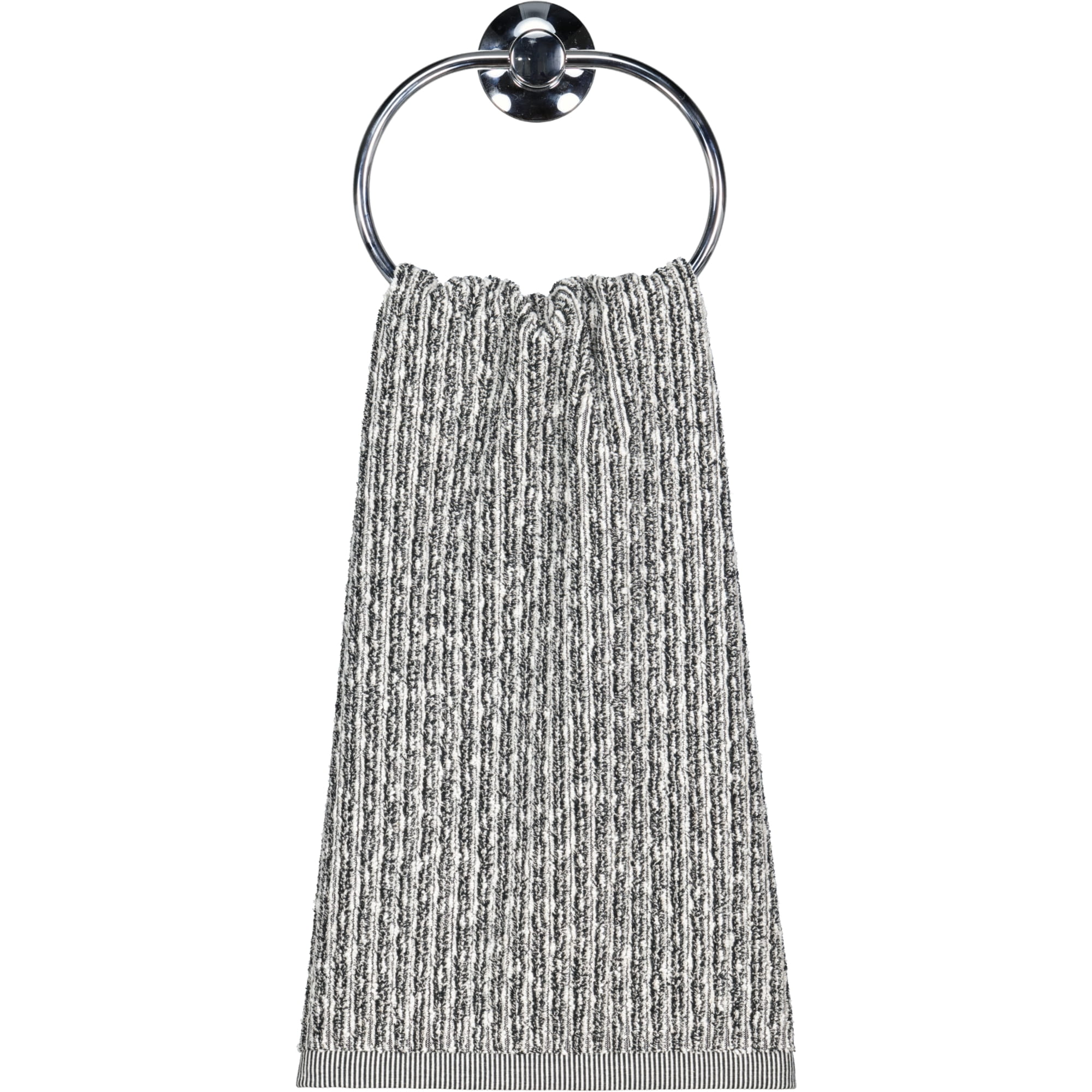 Möve Handtücher Brooklyn Pinstripe nature/black - 081 - Handtuch 50x100 cm