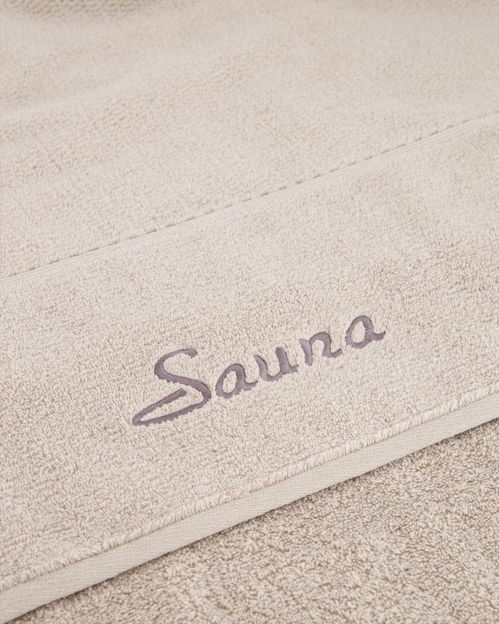 frottana Saunatücher Pearl cashmere - 713 - 80x200 cm